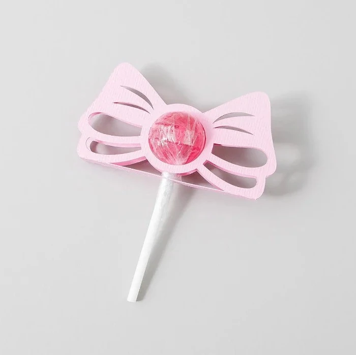 10 Adet Kurdele Lolipop Süsü