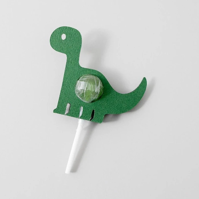 10 Adet Dinozor Lolipop Süsü