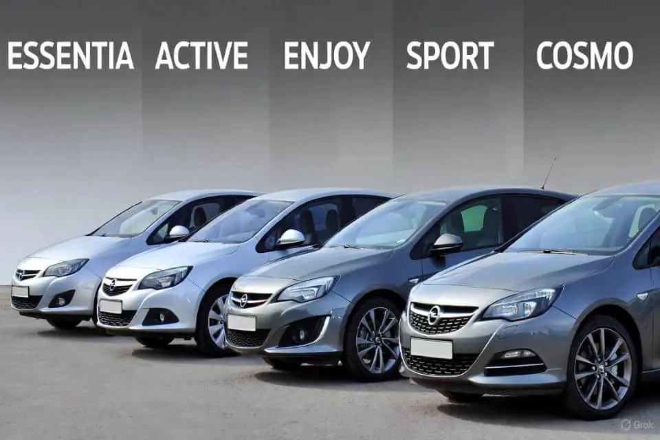 Opel Astra J Paket Sıralaması