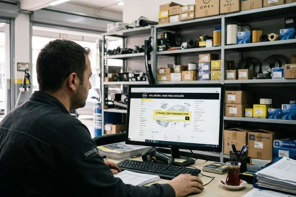 Şasi numarasıyla Opel yedek parça sorgulama nasıl yapılır?