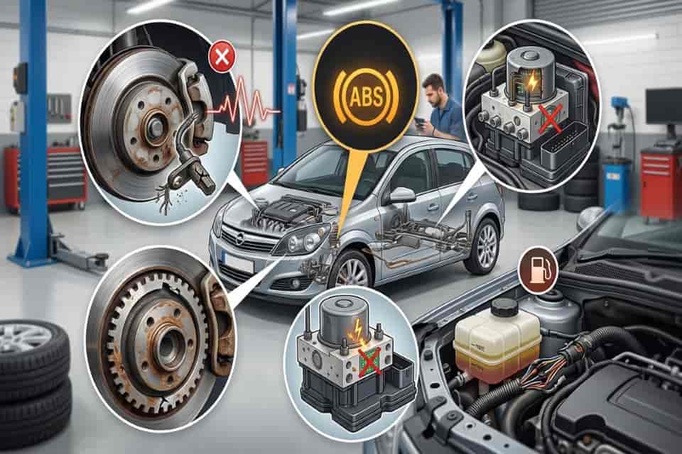 Opel Astra ABS Işığı Neden Yanar?