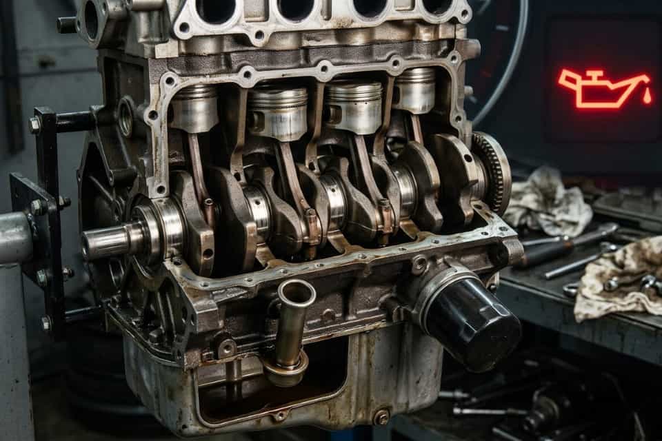 Motor Yağı Basıncı Az Ne Demek?