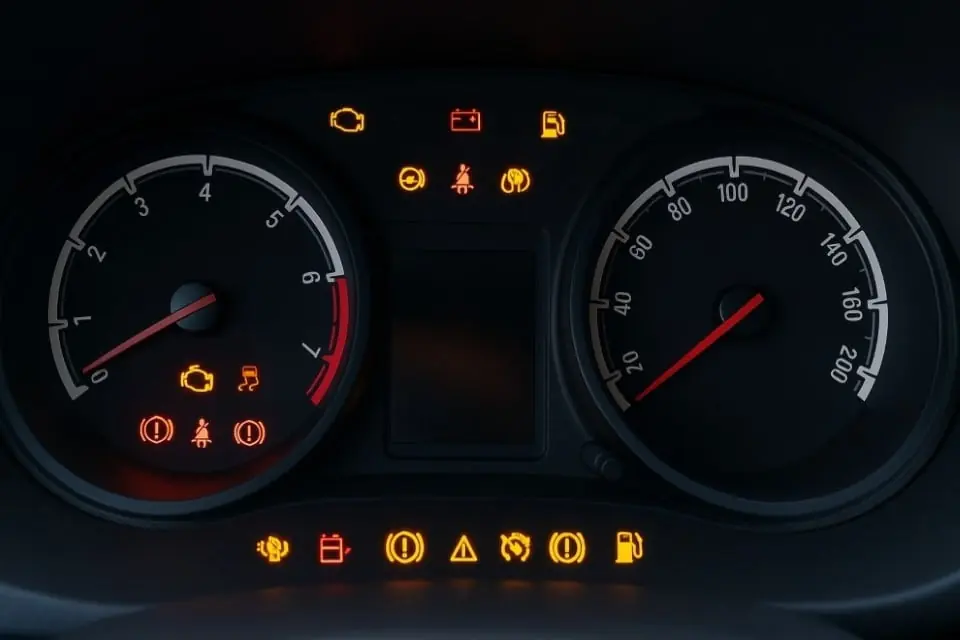 Opel Corsa İkaz Lambaları Anlamları