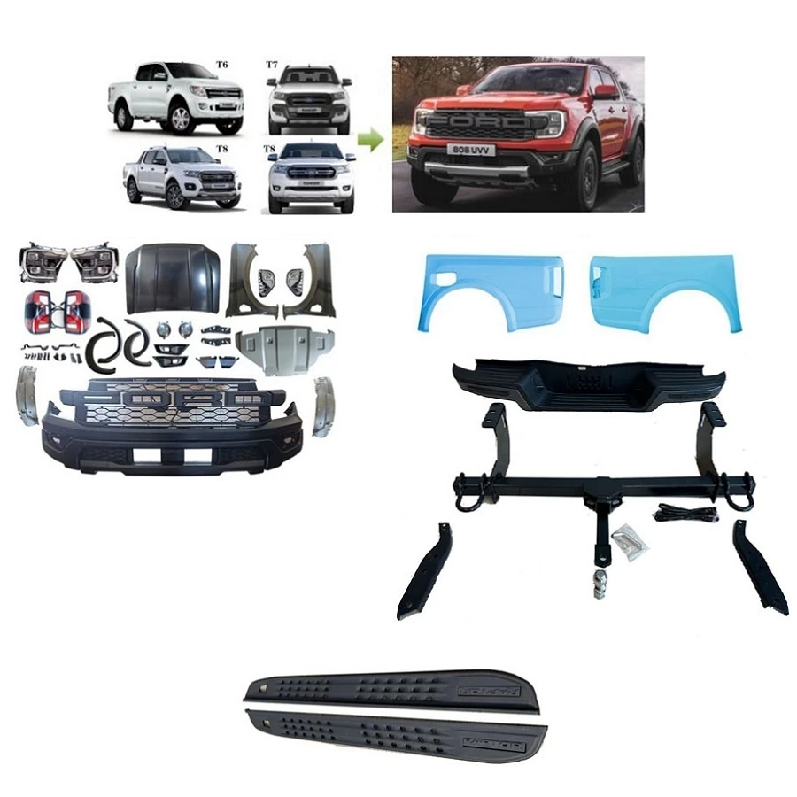 BODY KİT RANGER RAPTOR T6/T7/T8 UPGRADE T9 FULL SET | Opell Center
