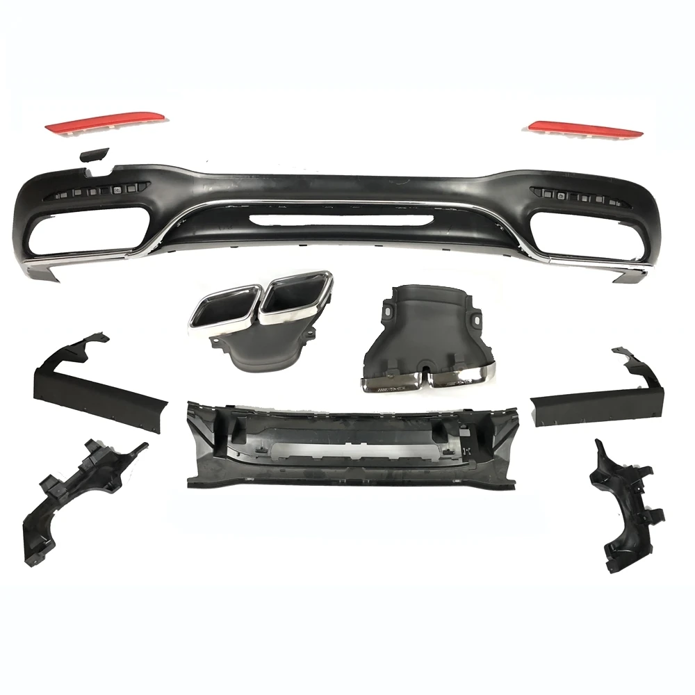 W222 DİFÜZÖR / EGSOZ FACELIFT