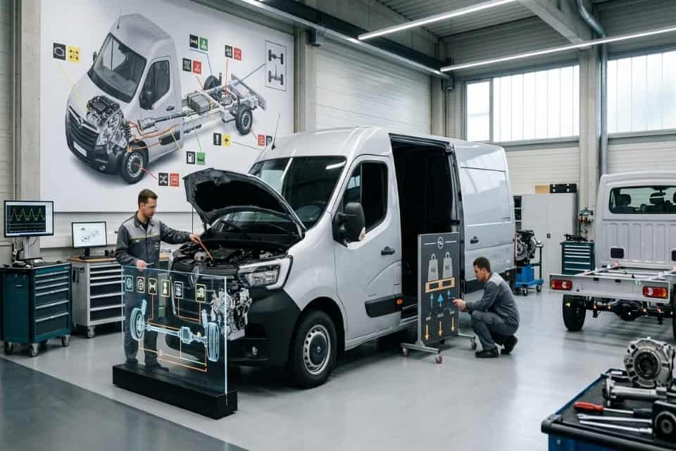 Opel Movano Teknik Özellikleri