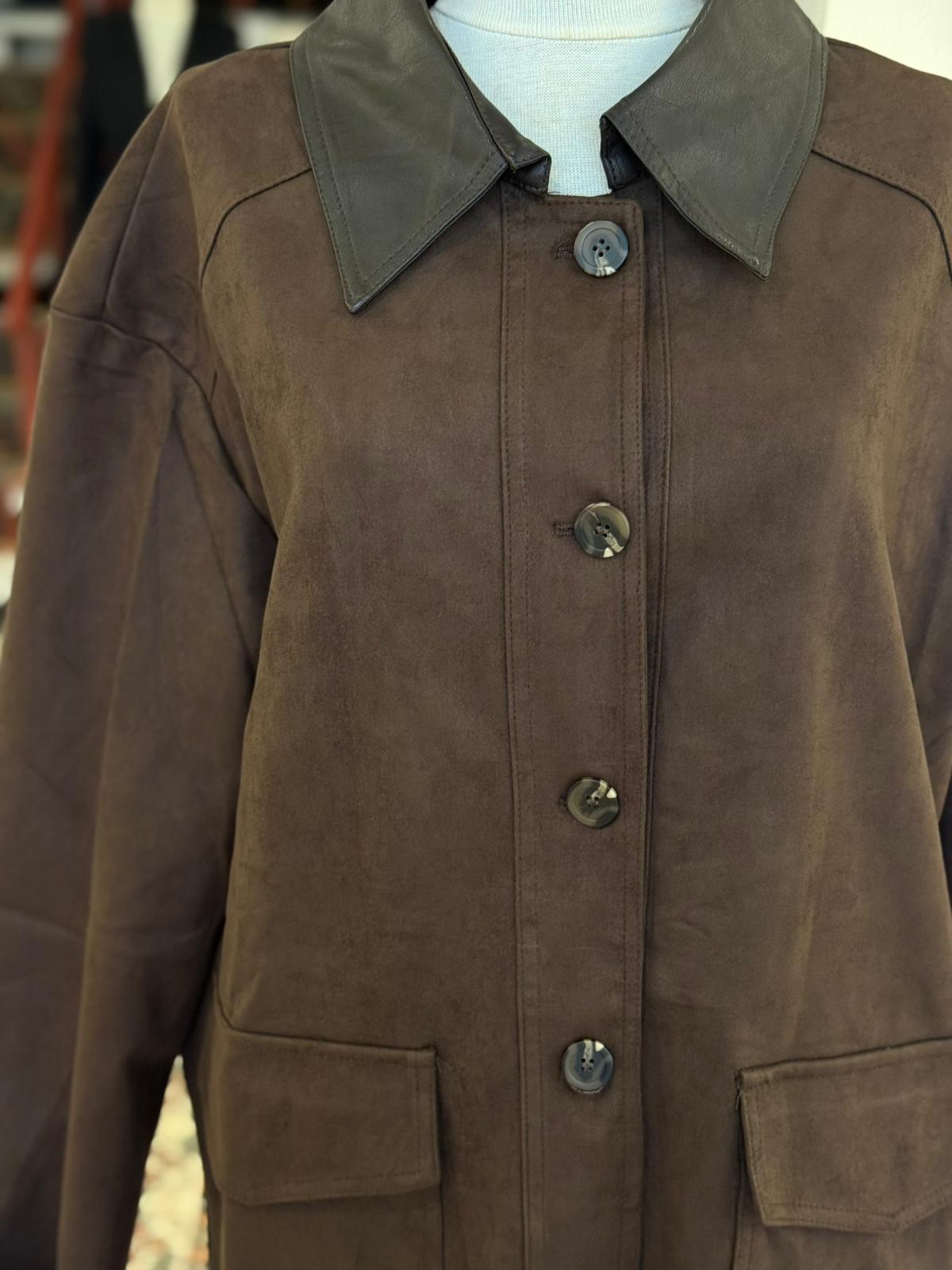 Kahve Rengi Vintage Mont