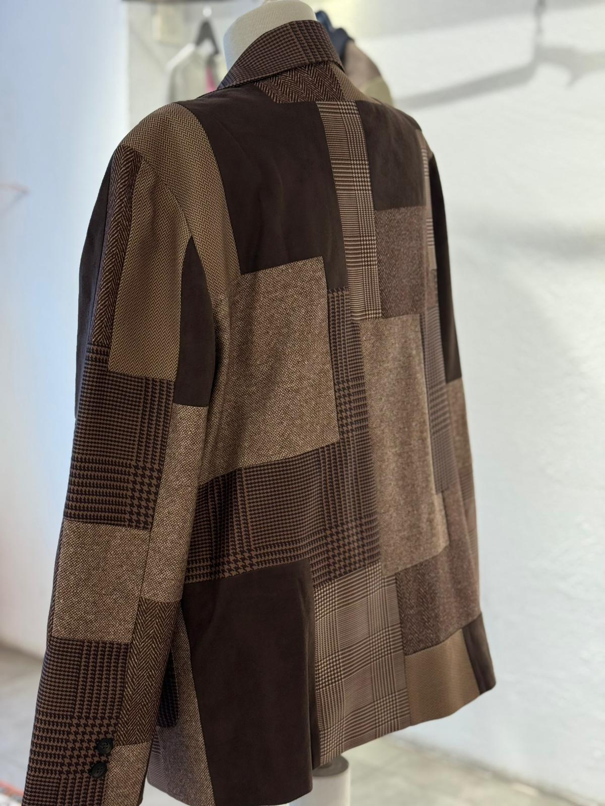 Yama Model Kahverengi Blazer Ceket