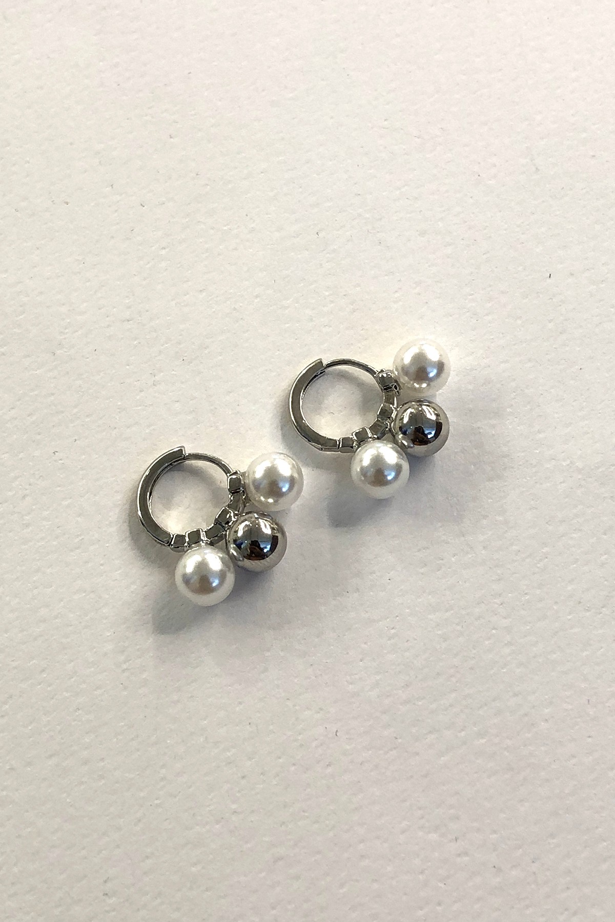 İnci Silver Model Küpe