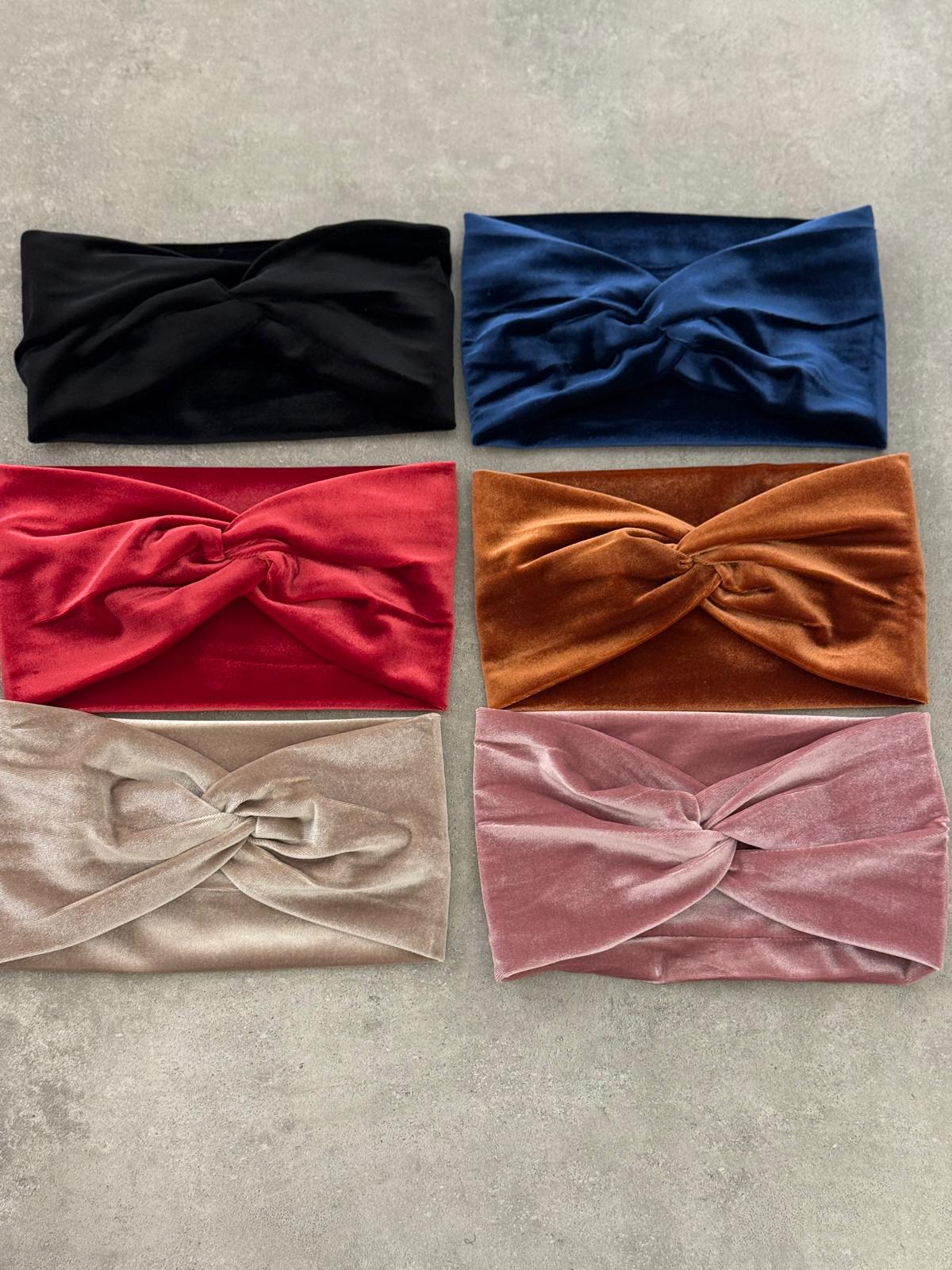 Kadife Kumaş Bandana