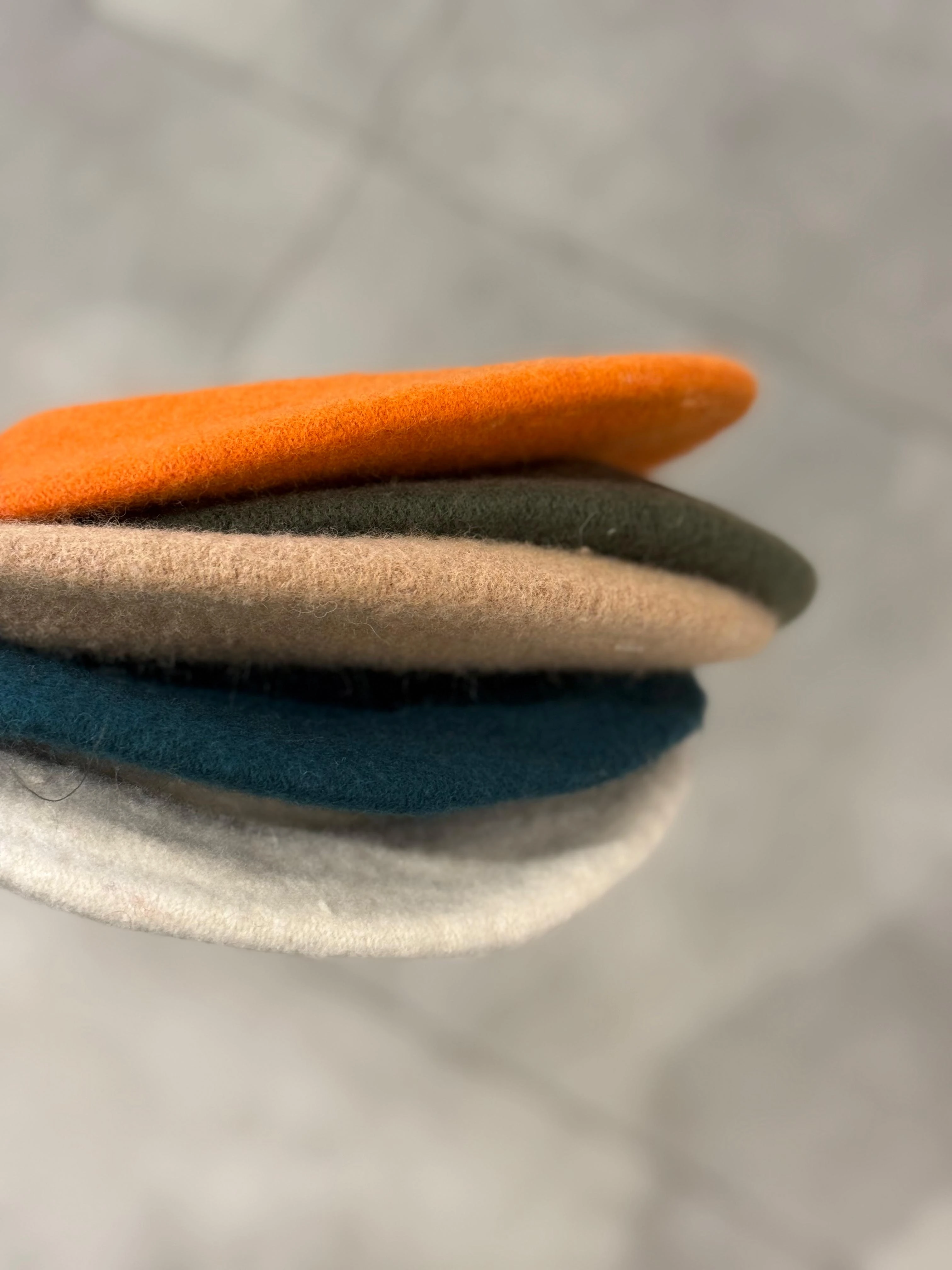 Ressam Şapka - Beyaz