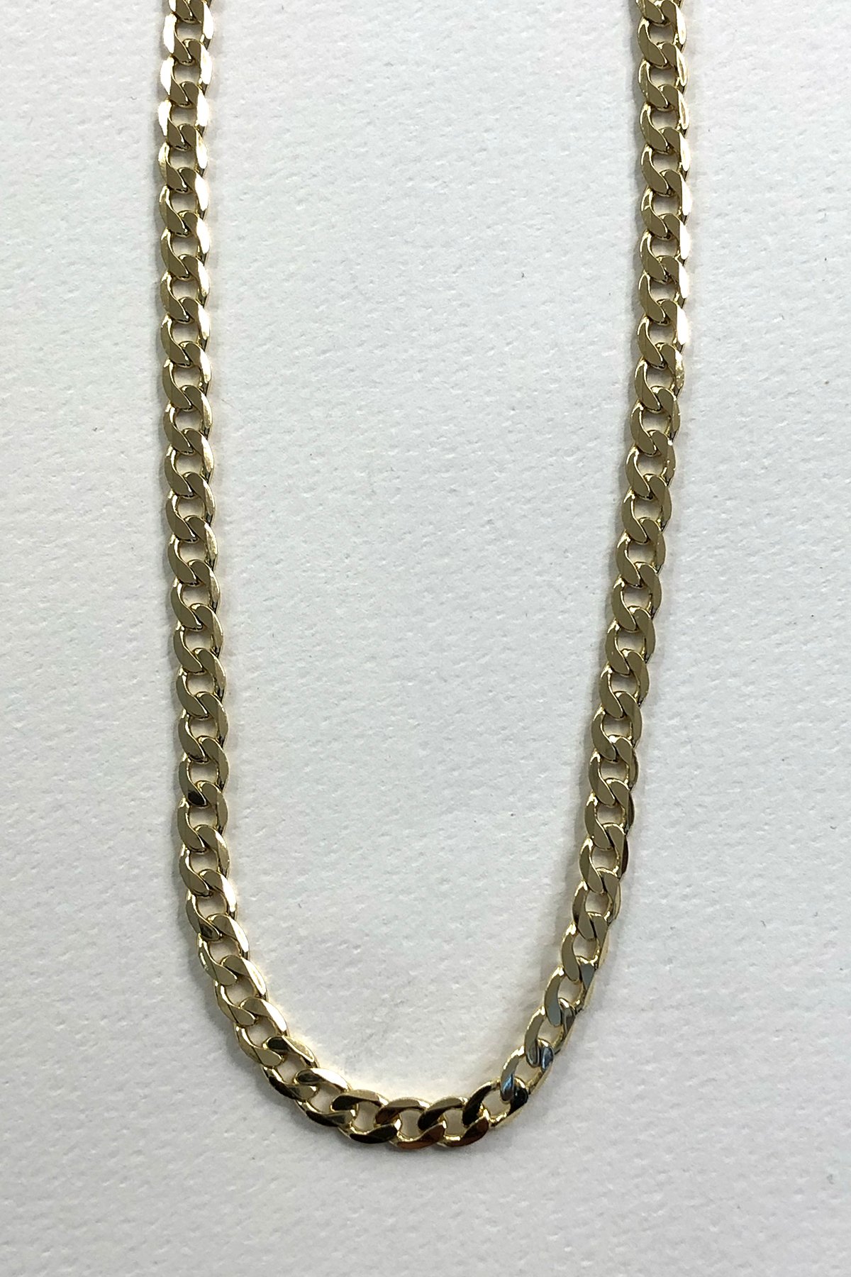 Zincir Model Gold Detaylı Kolye