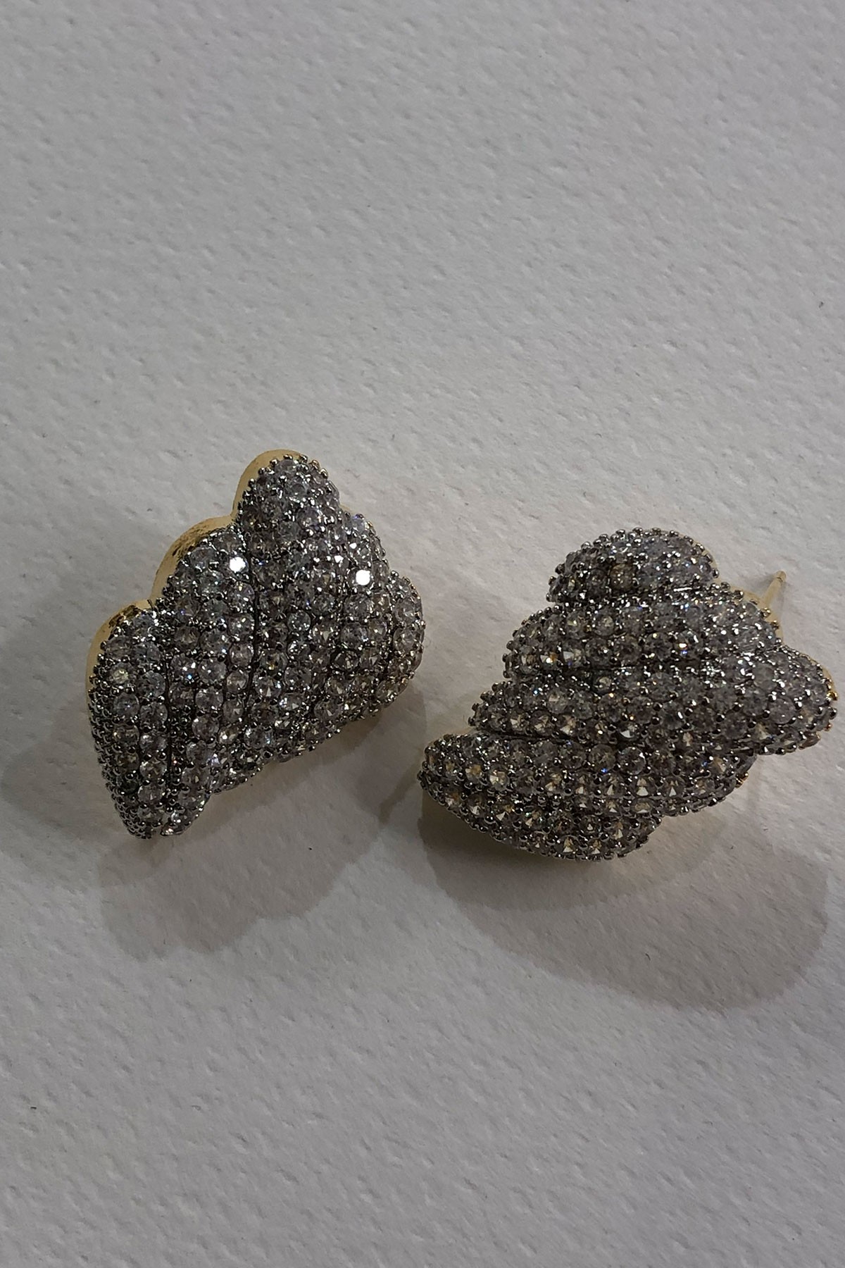 Bulut Model Zirkon Taşlı Küpe