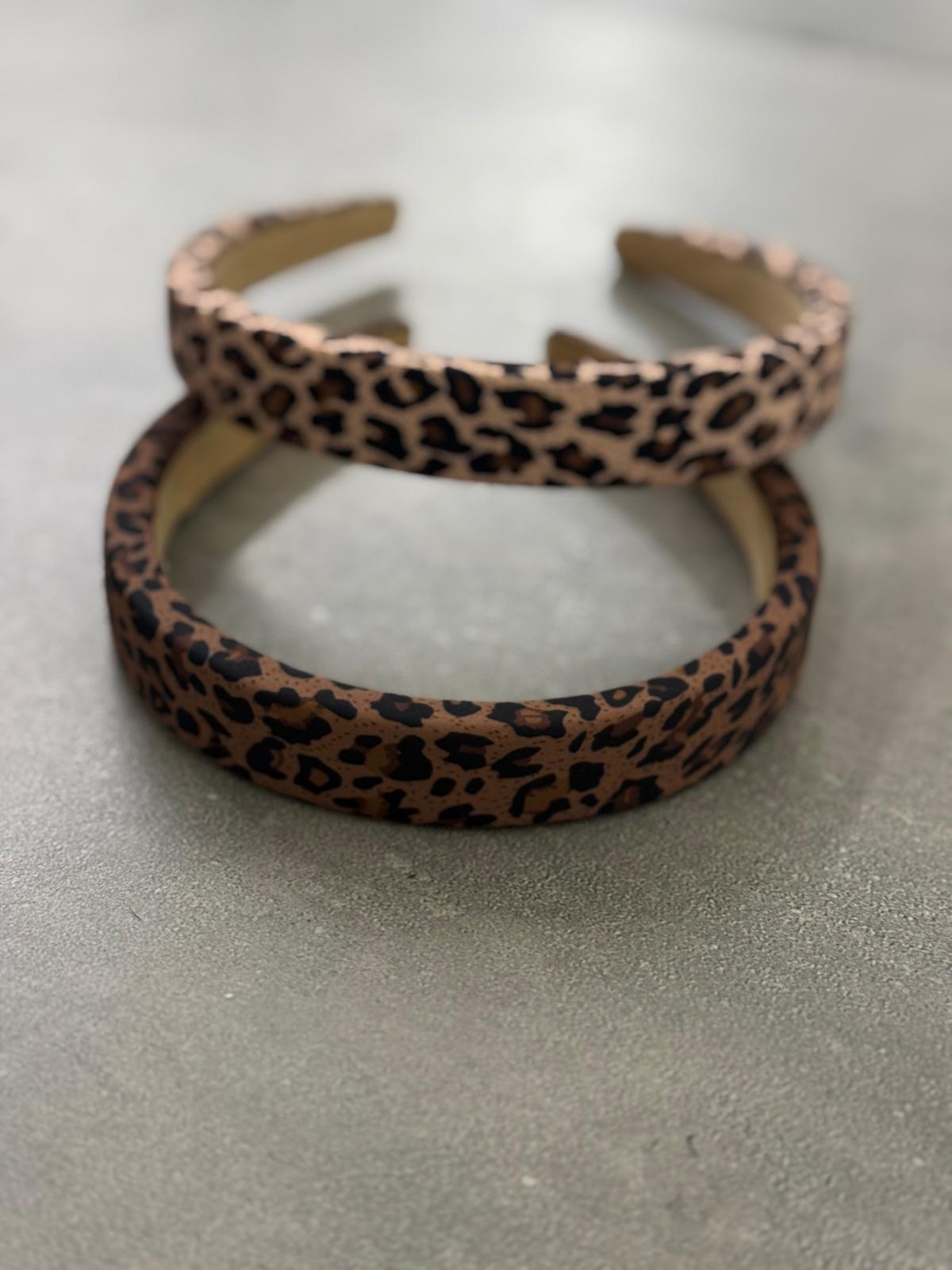 Leopar Desenli Taç