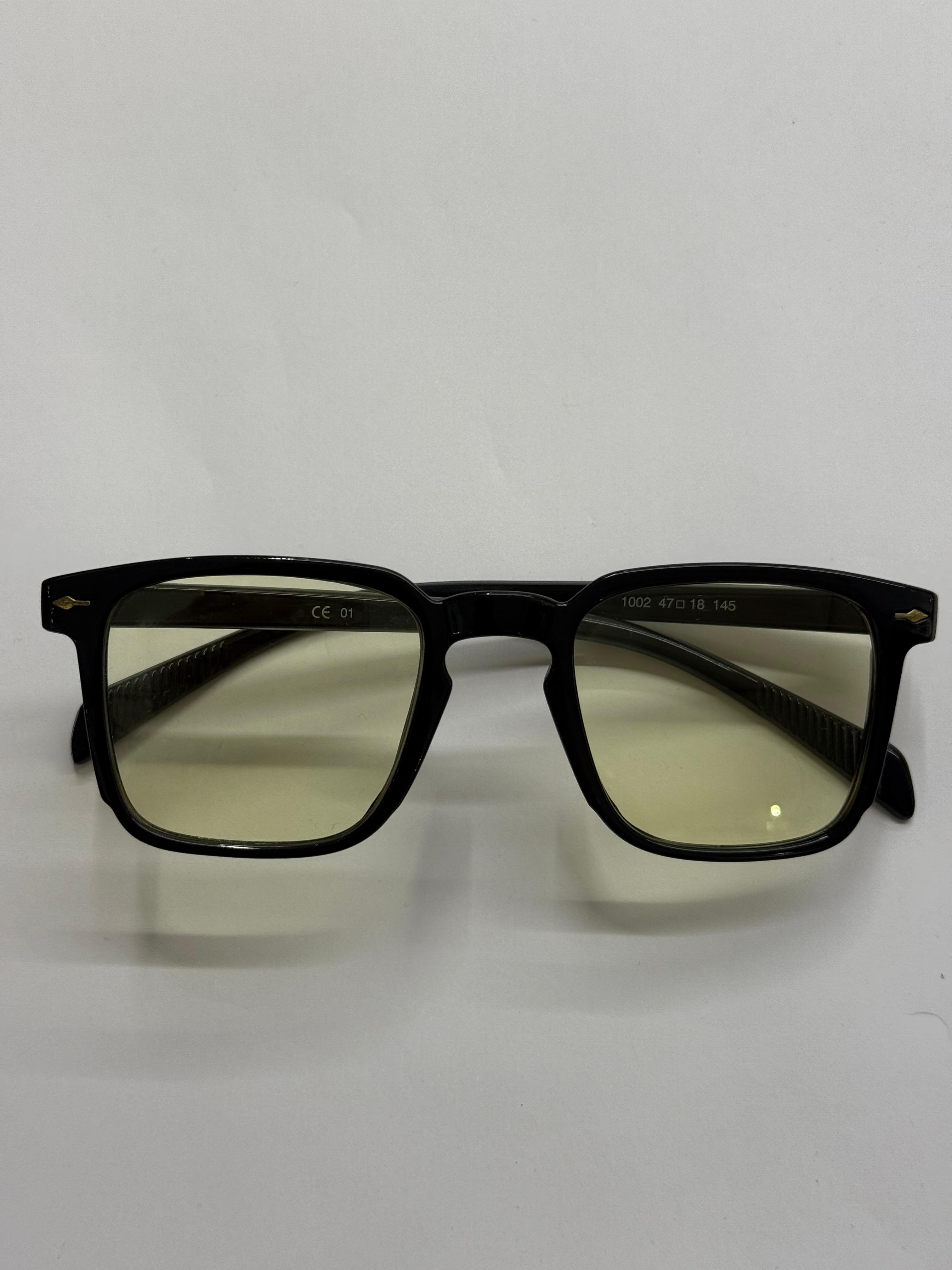 Şeffaf Camlı Gözlük