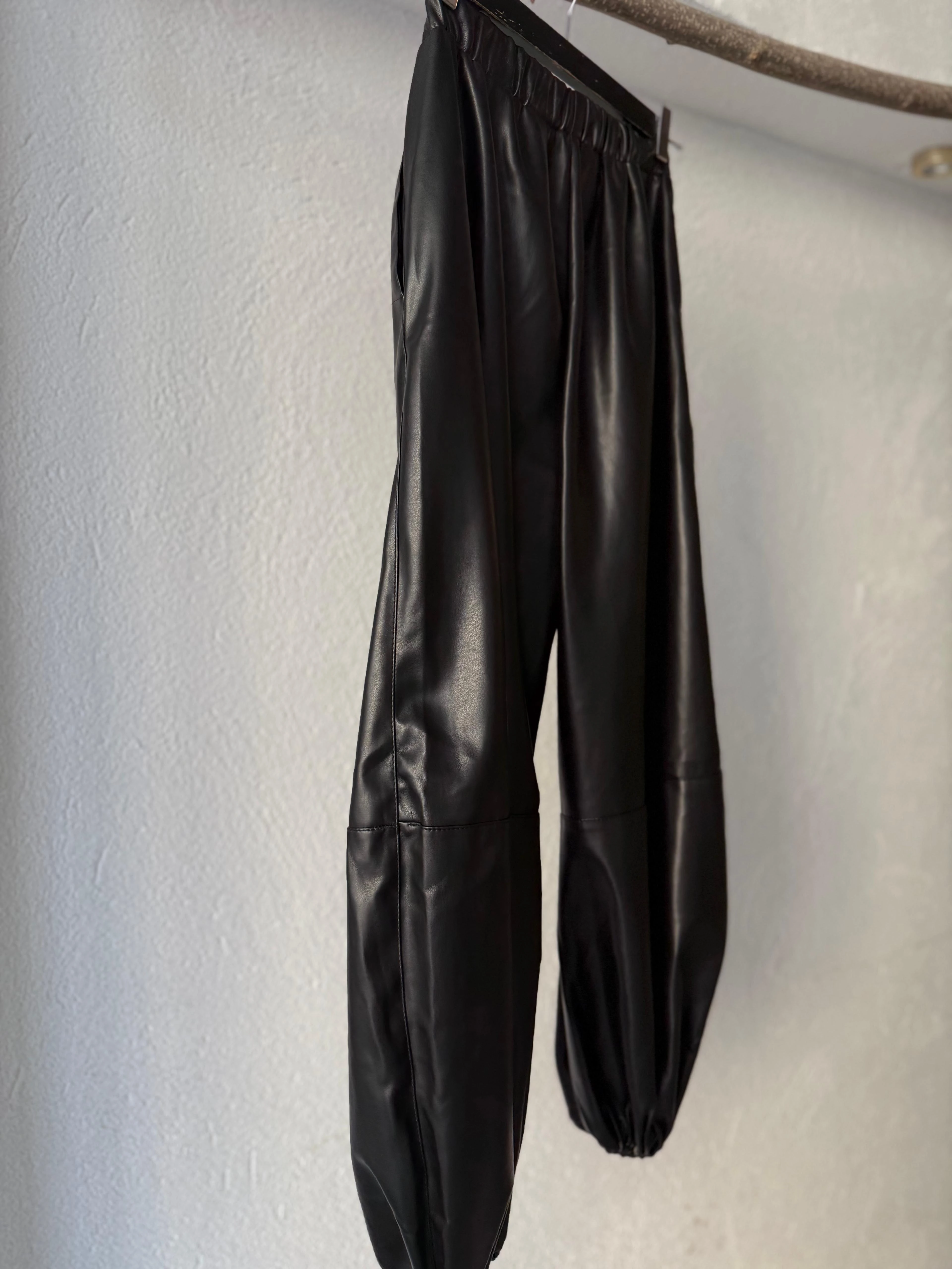 Deri Şalvar Pantolon