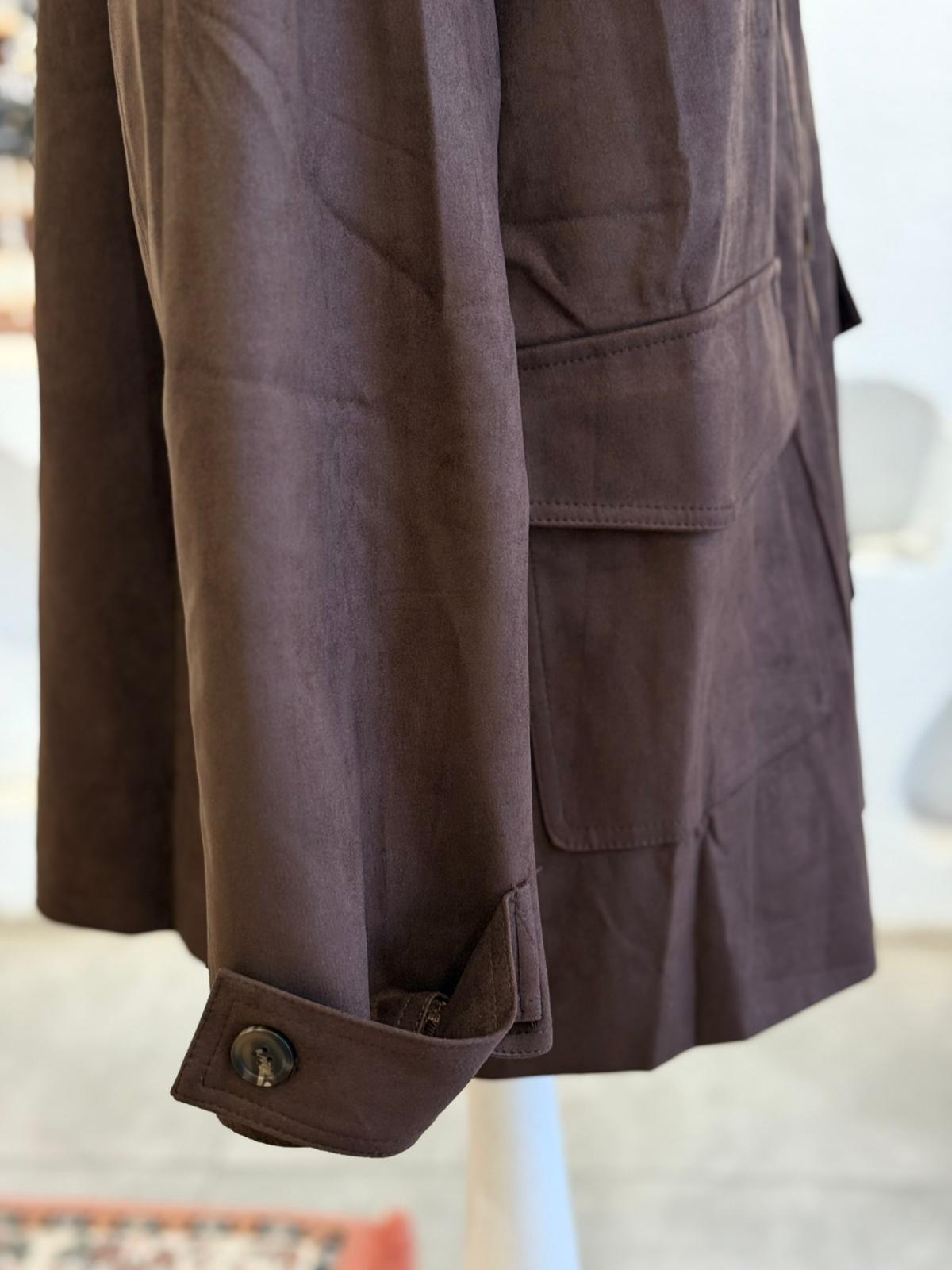 Kahve Rengi Vintage Mont