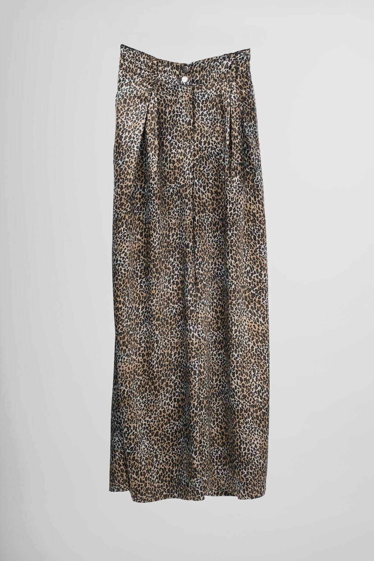 Vahşi Ritim | Leopar Desenli Palazzo Pantolon