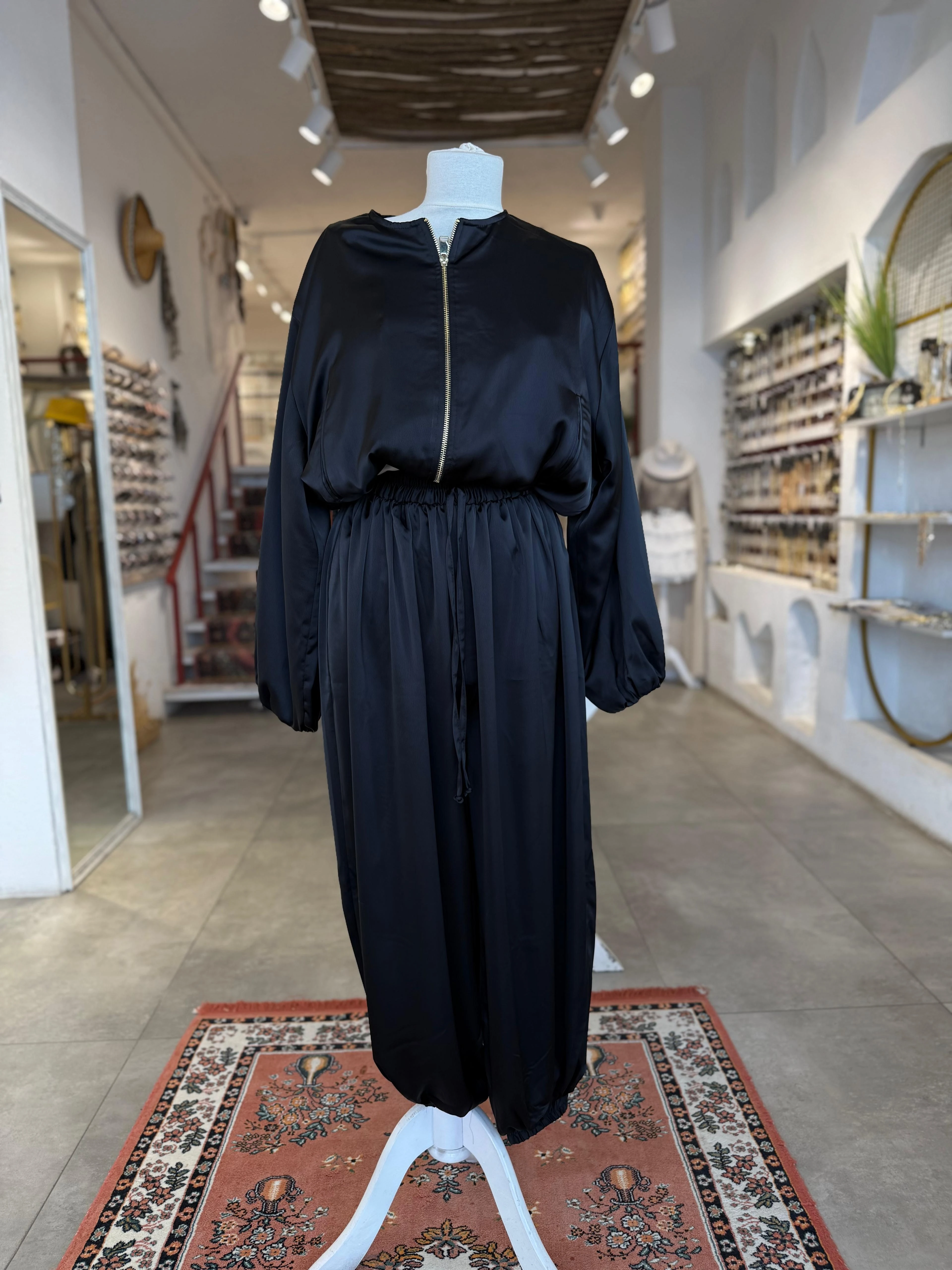 Siyah Şalvar Pantolon