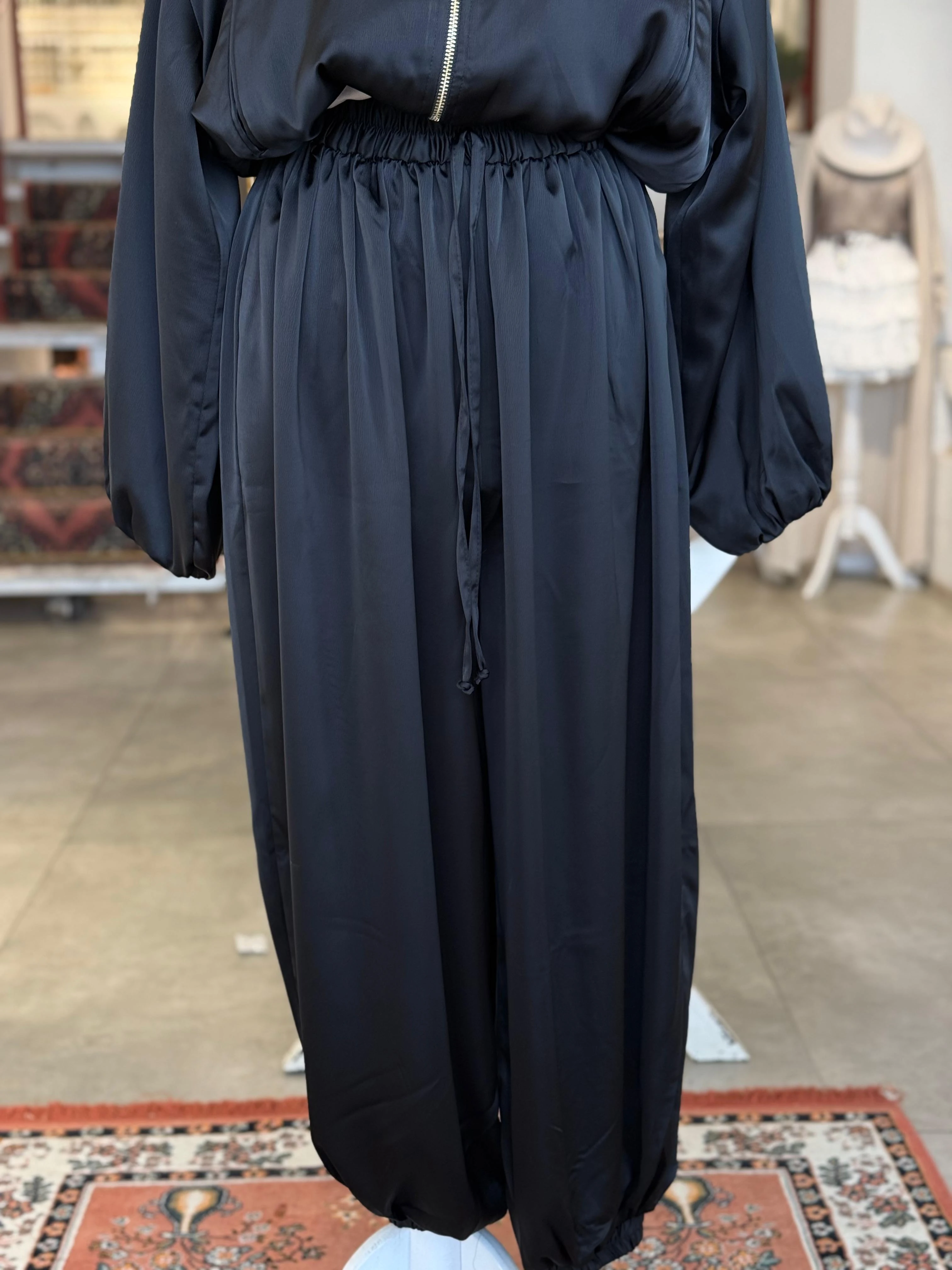 Siyah Şalvar Pantolon