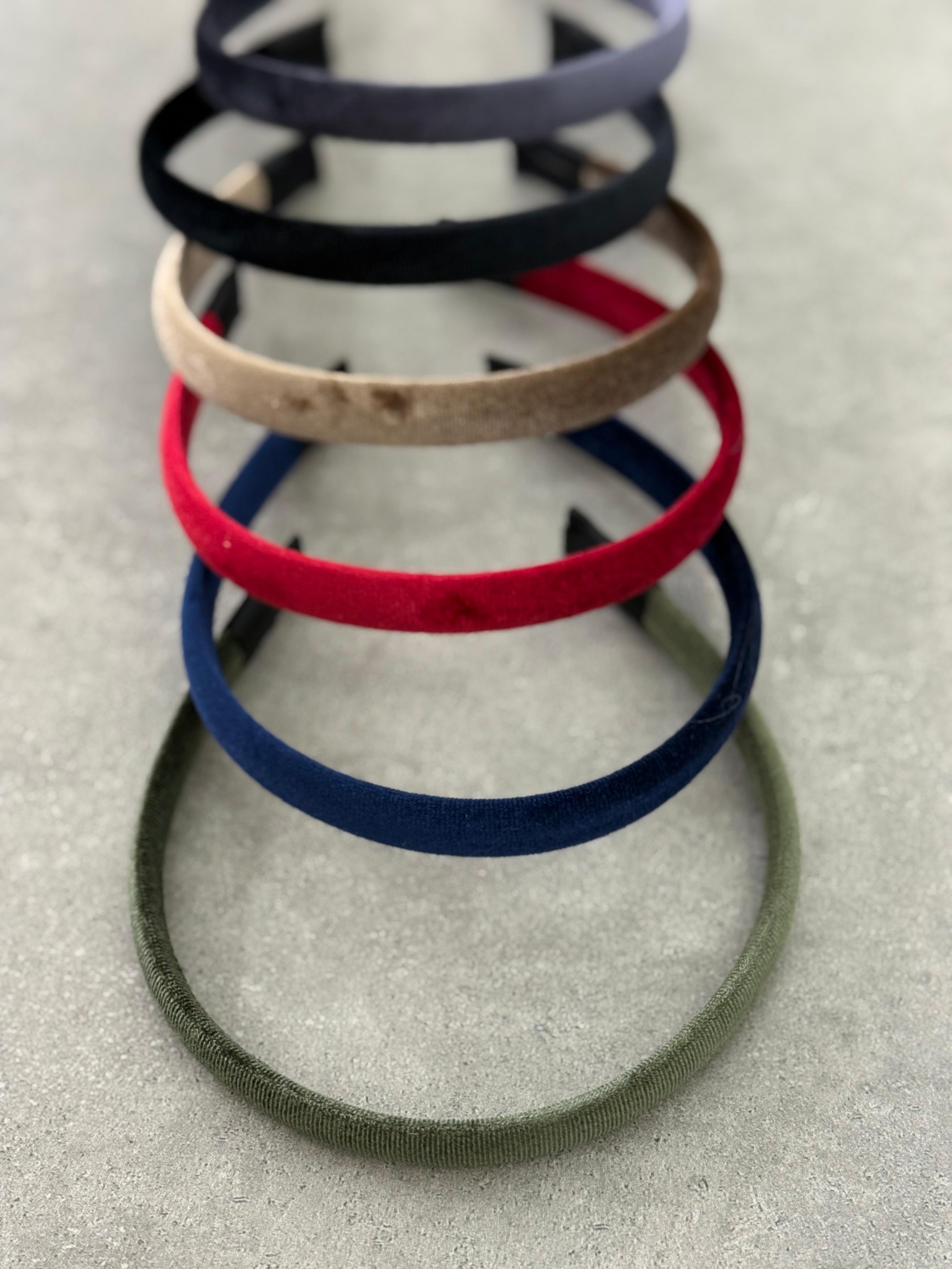 Kadife Kumaş İnce Taç