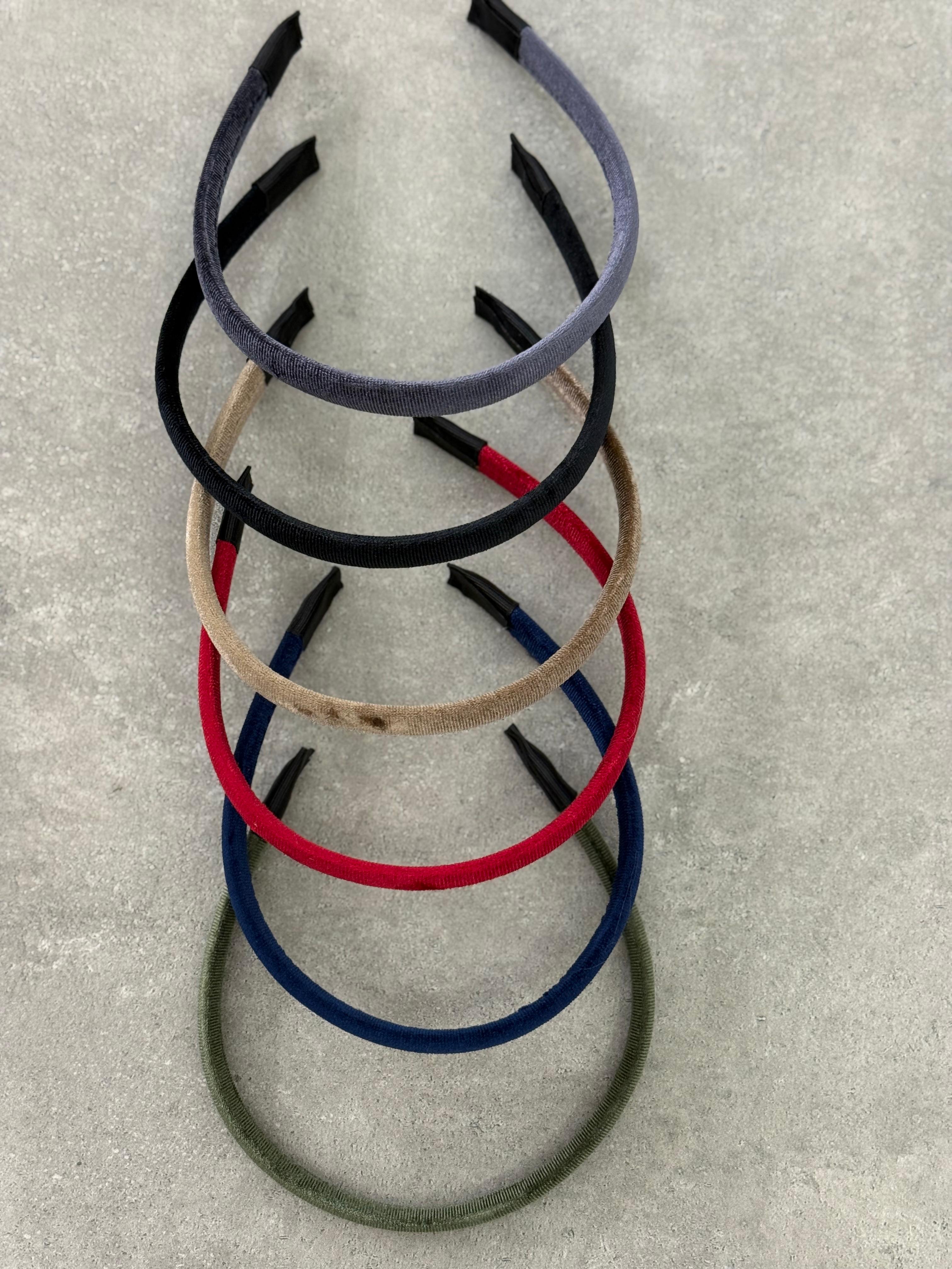 Kadife Kumaş İnce Taç