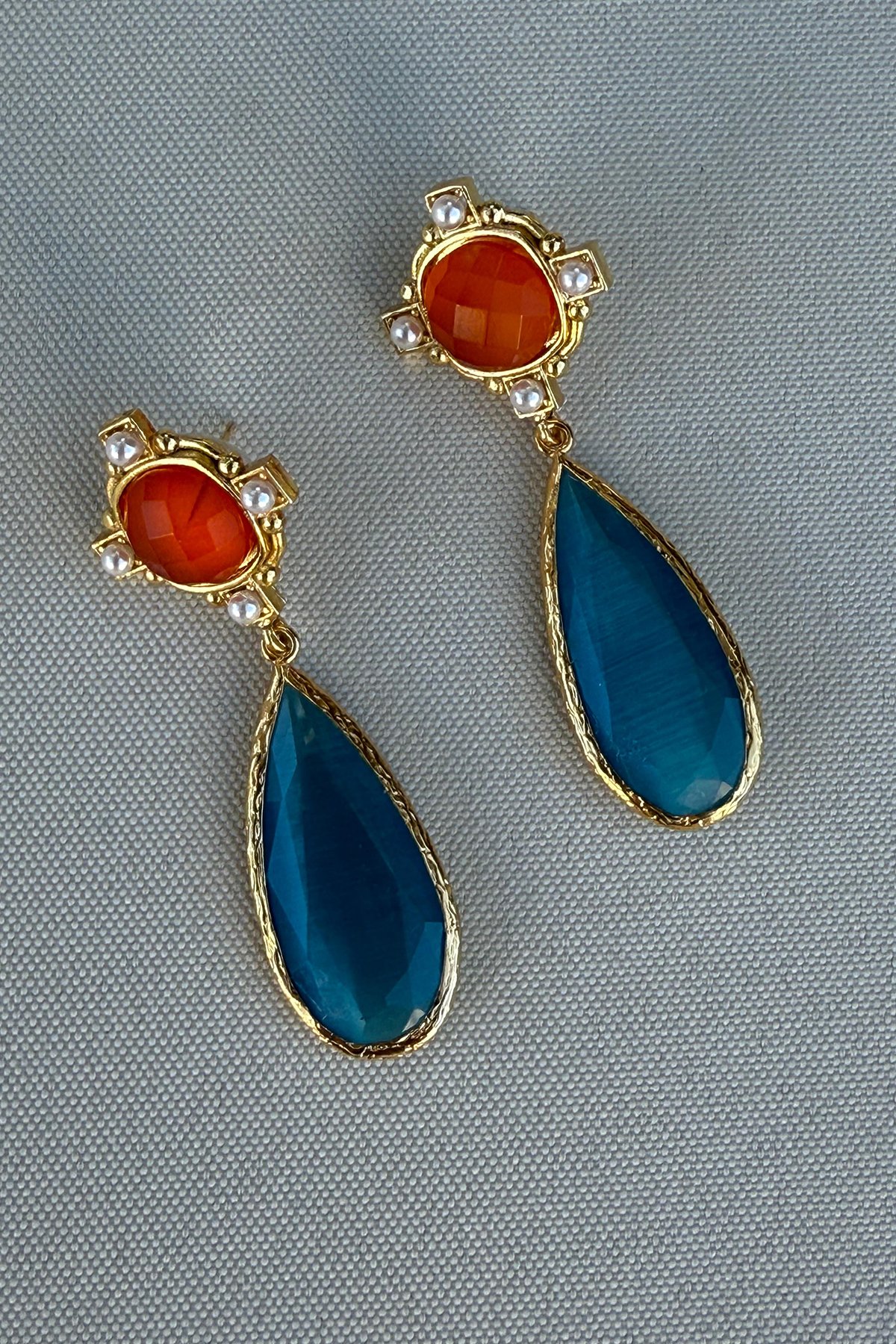 Damla Model Doğal Taş Bileklik