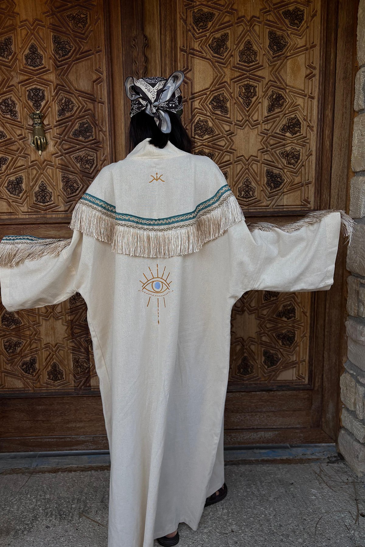 Mavi Göz Kimono