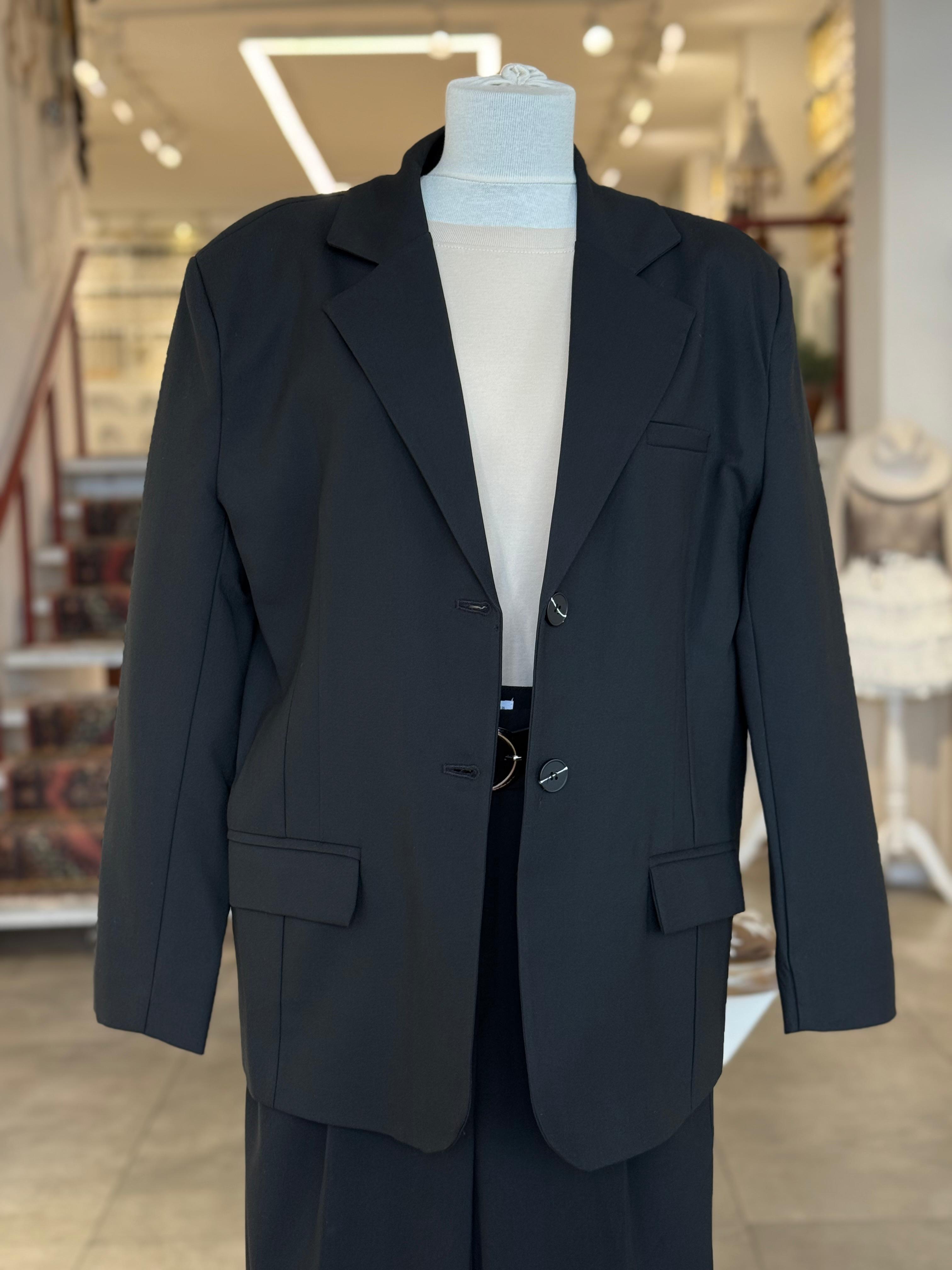 Siyah Blazer Ceket