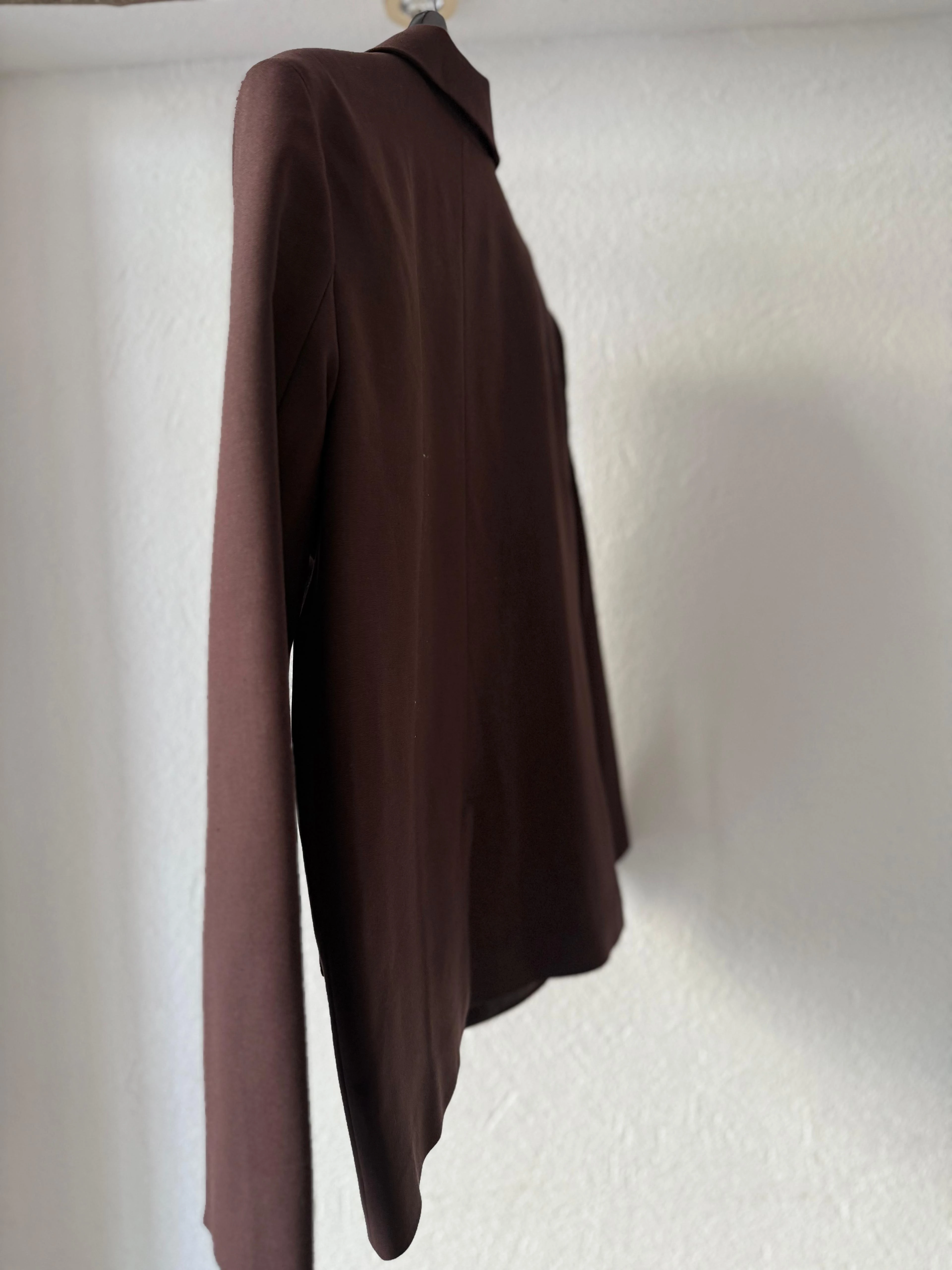 Önü İki Düğmelİ Kahve Ceket