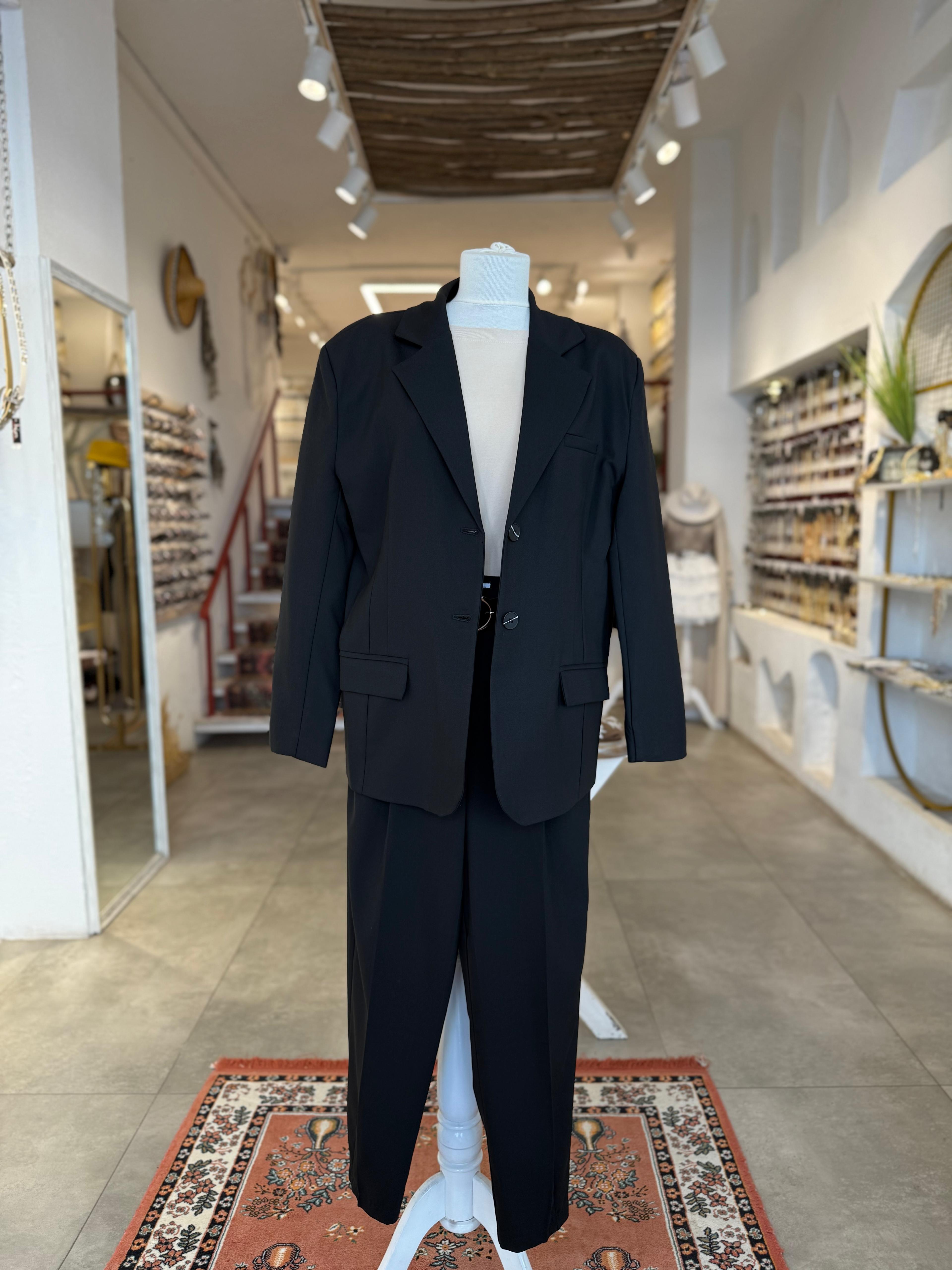 Siyah Blazer Ceket