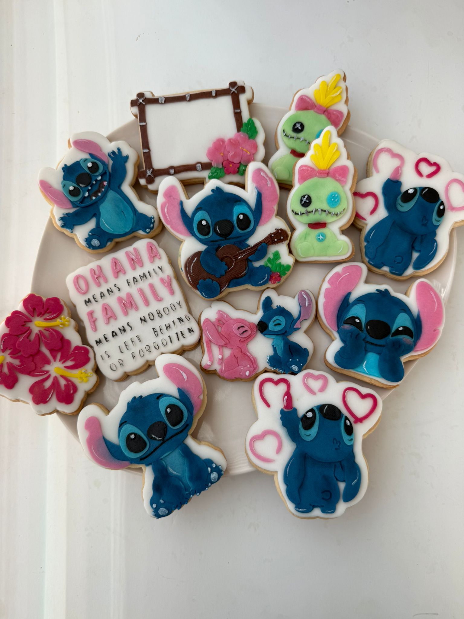 Stitch Temalı Kurabiye Kalıpları