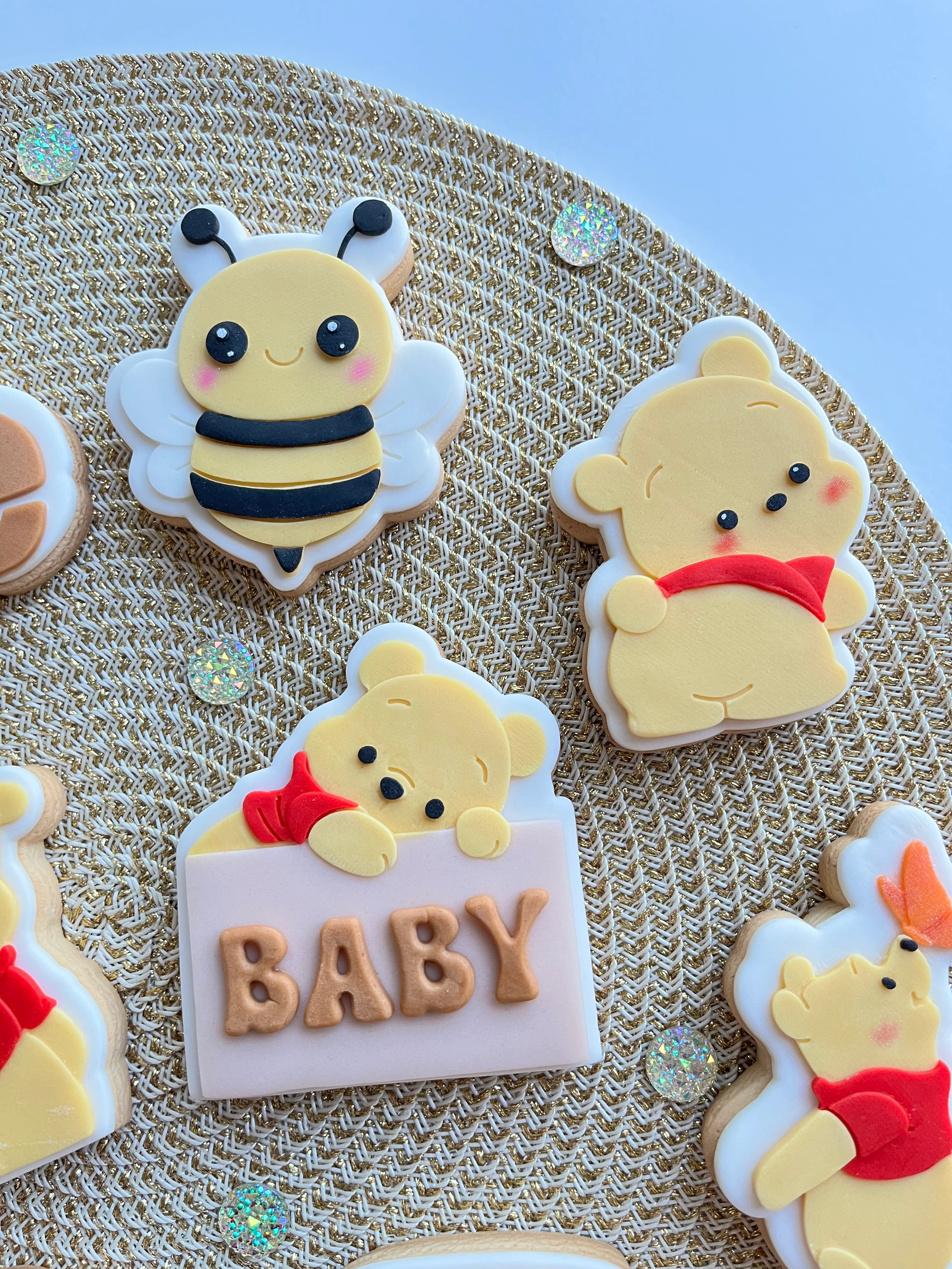 Honey Bear Cookie Cutter Set STL: 12 Piece Forest Animal Bundle