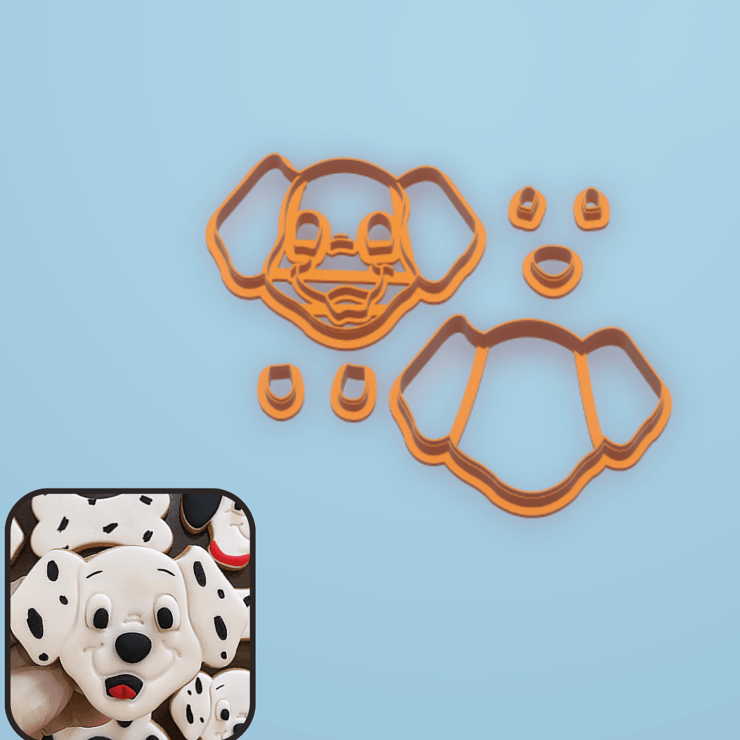 Dalmaçyalı Köpek 2 Kurabiye Kalıbı