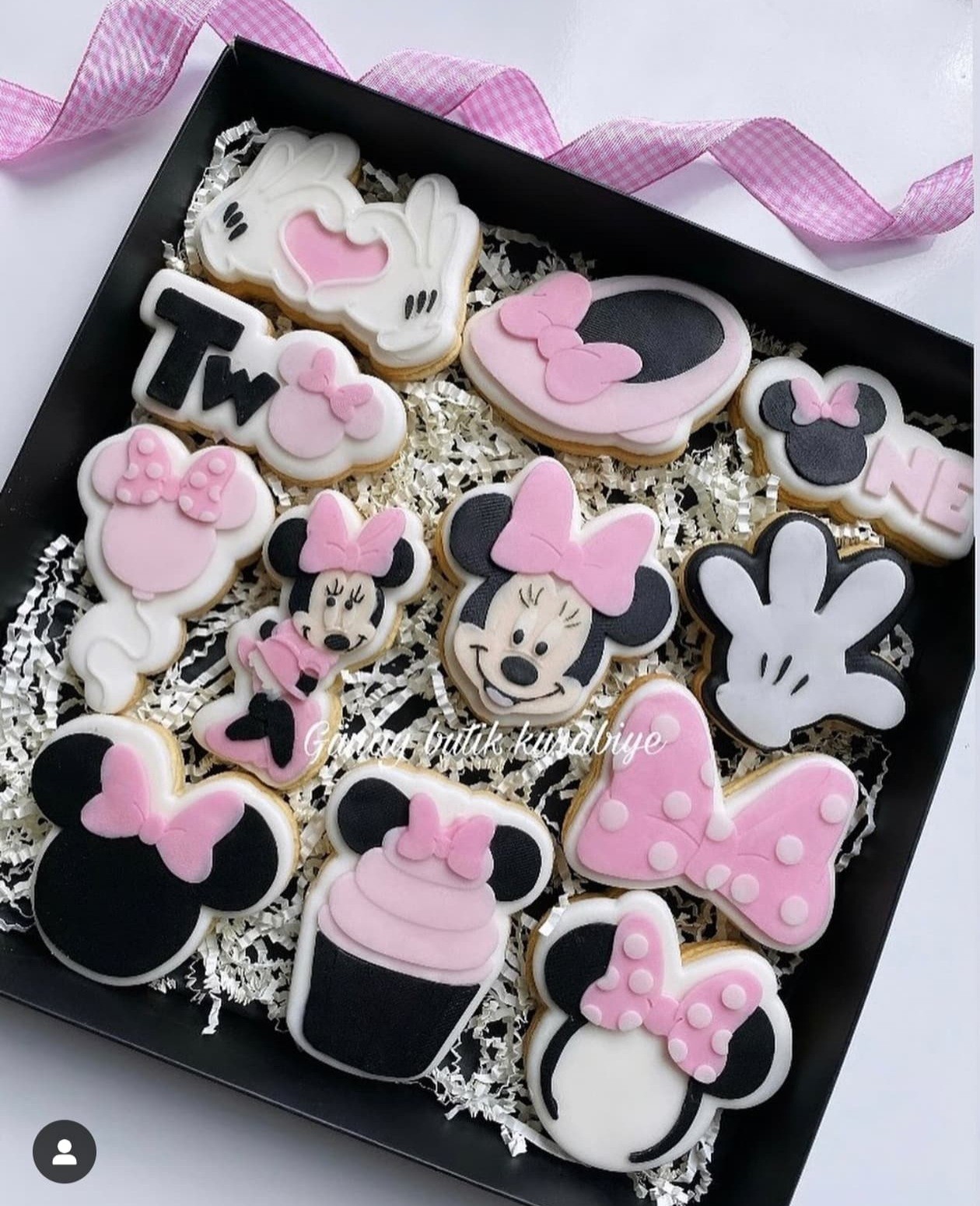 Minnie Mouse Konsept Kurabiye Kalıbı