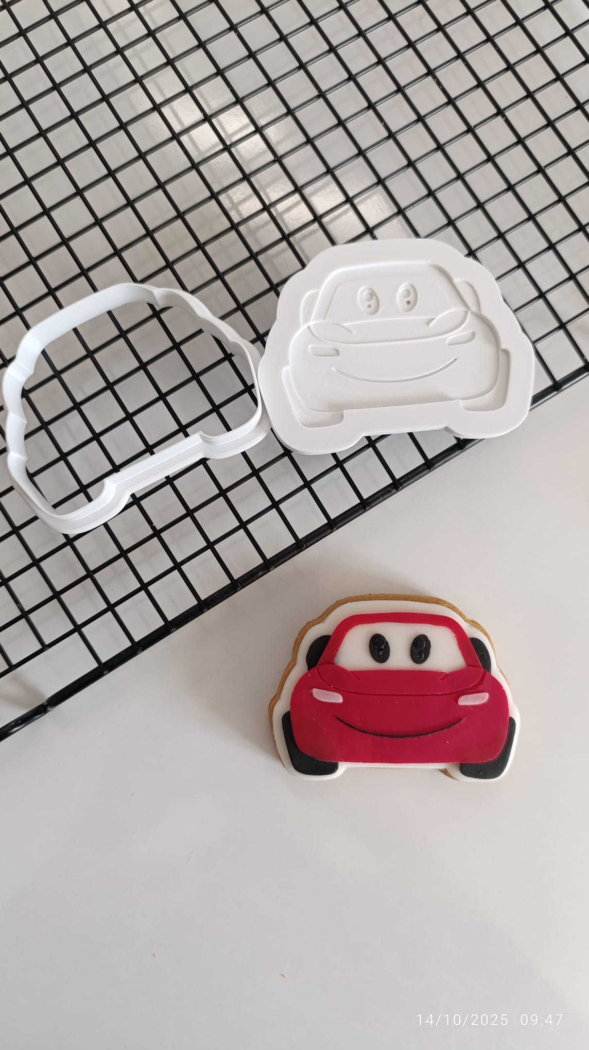Cars Temalı Kurabiye Kalıpları