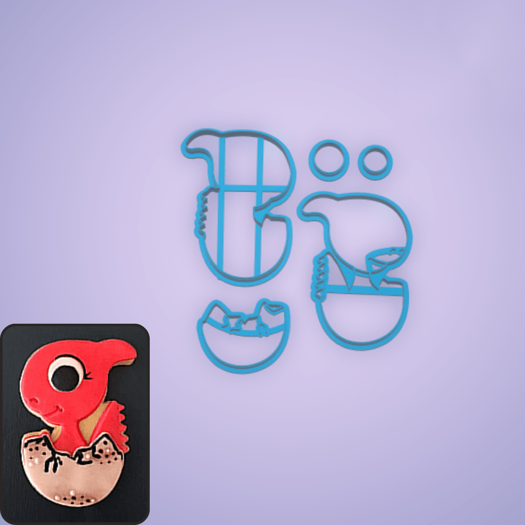 Dinazor 5 Kurabiye Kalıbı