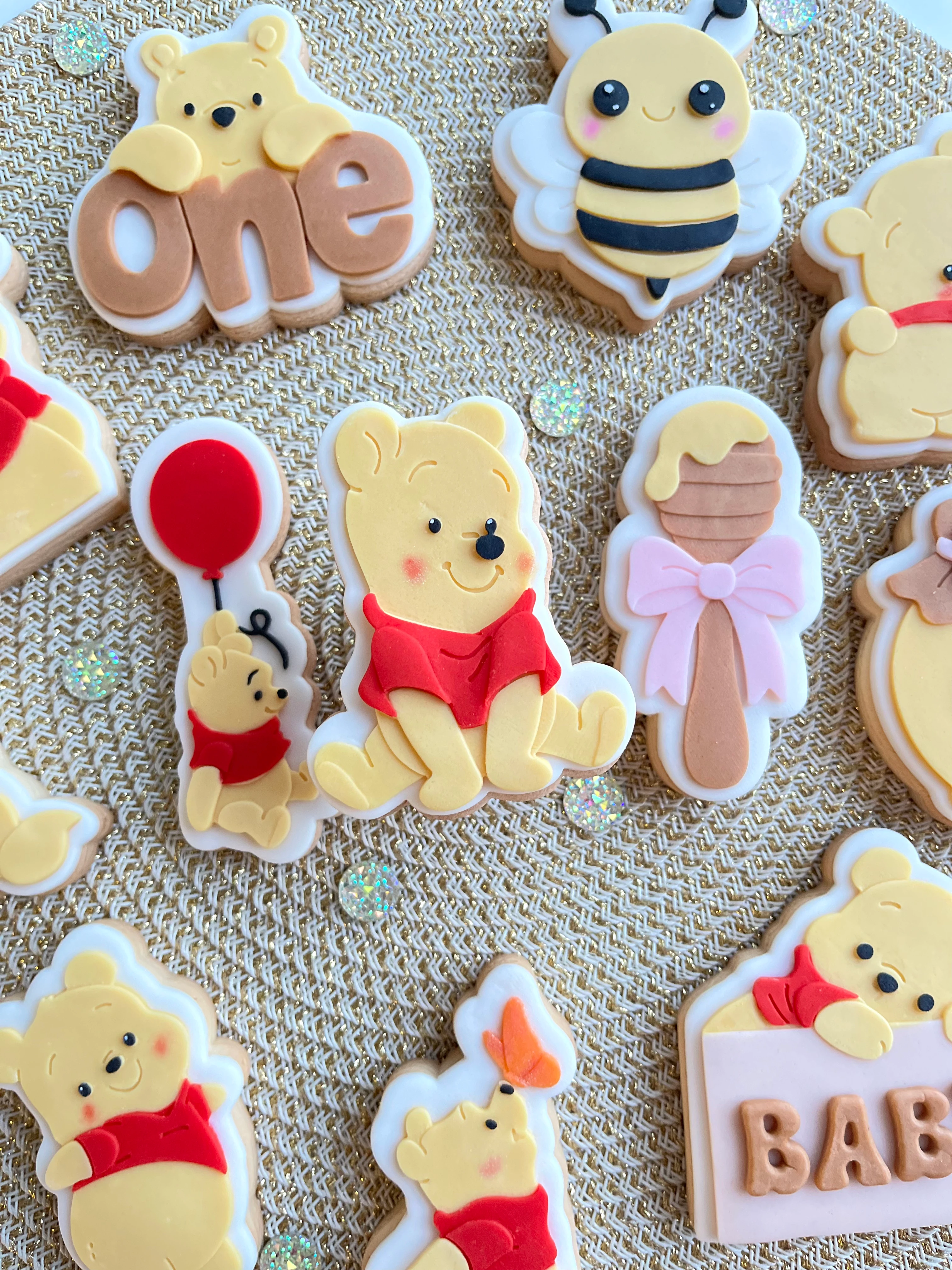 Honey Bear Cookie Cutter Set STL: 12 Piece Forest Animal Bundle
