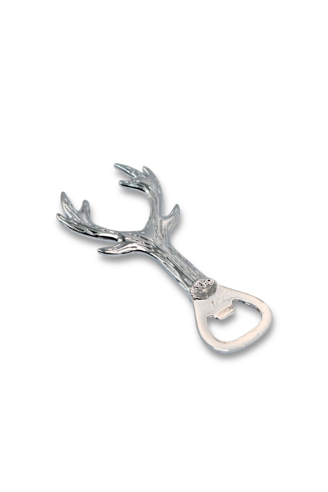 Geyik Boynuzu Şişe Açacağı Silver