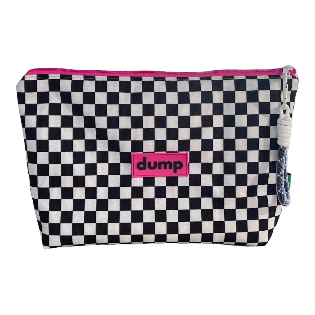dump Checkers Pouch bag BW - Mavi