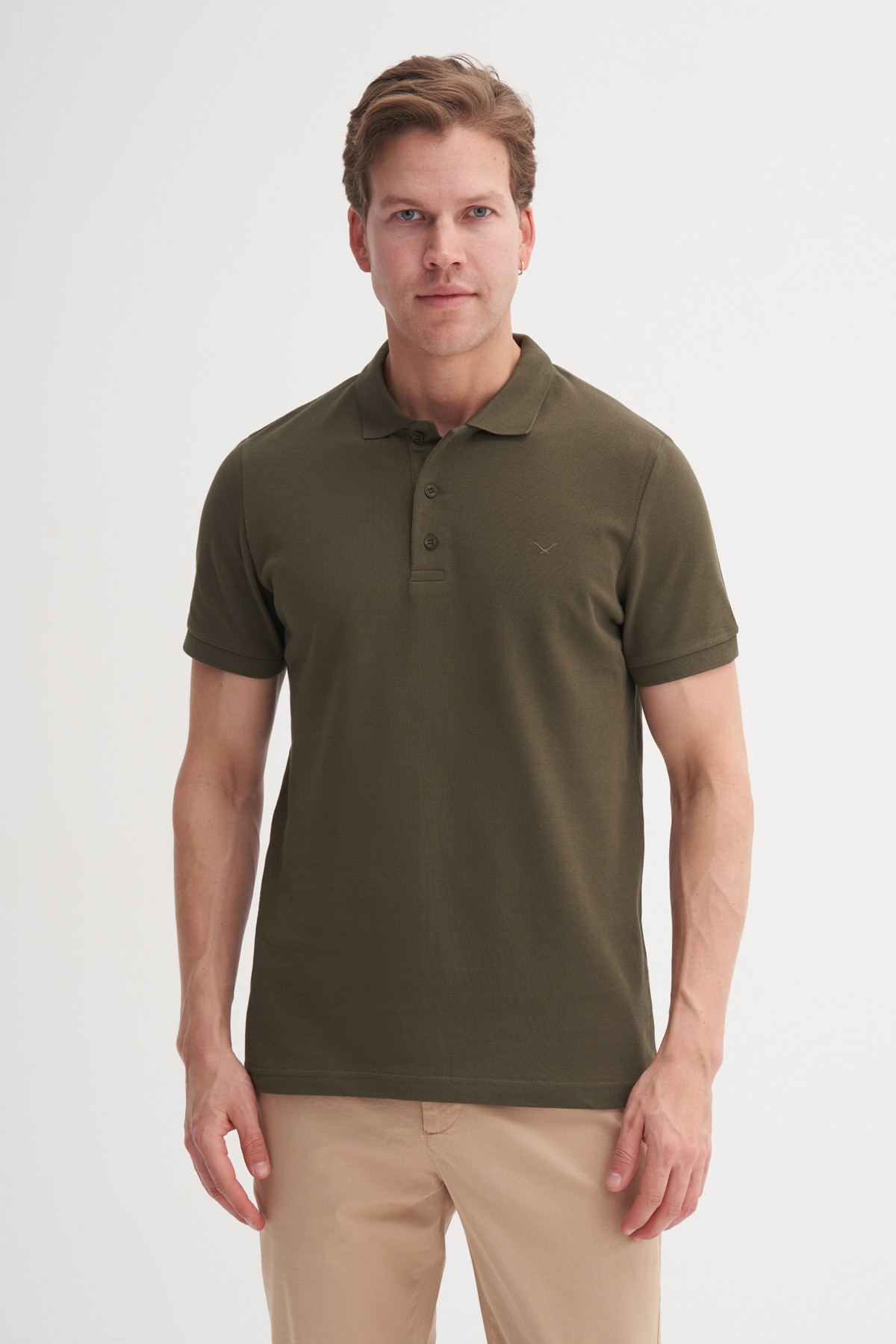 CAZ 4613 POLO PİKE T-SHIRT - HAKİ