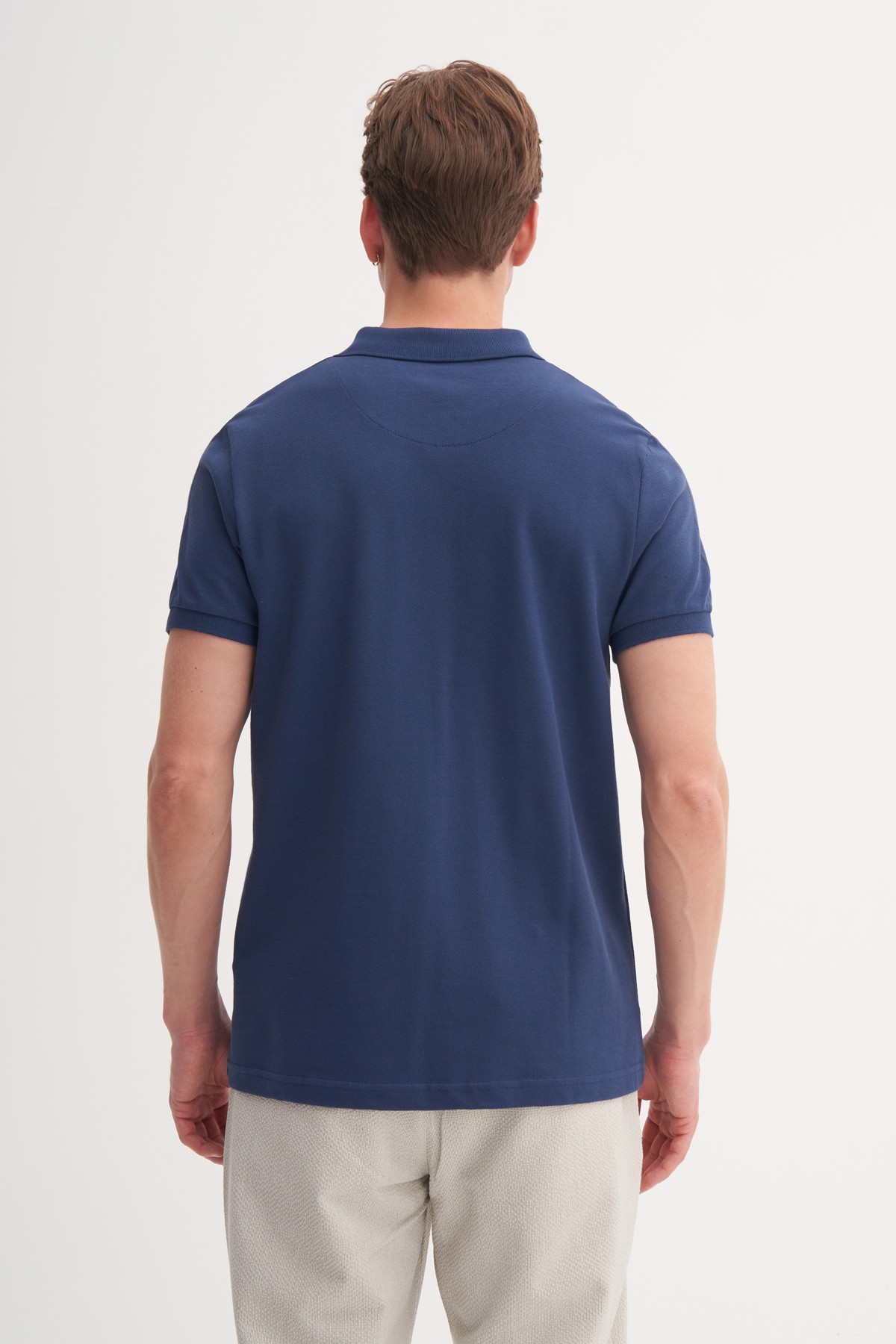 CAZ 4613 POLO PİKE T-SHIRT - INDIGO