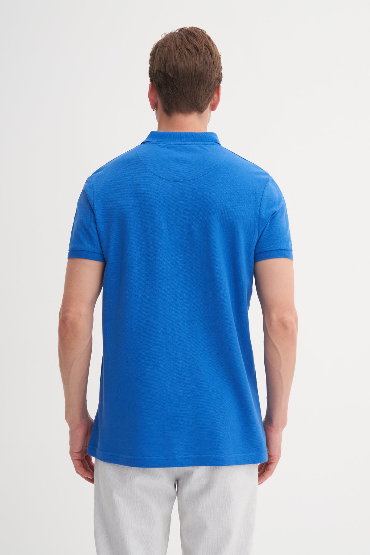 CAZ 4613 POLO PİKE T-SHIRT - CIVIT MAVISI
