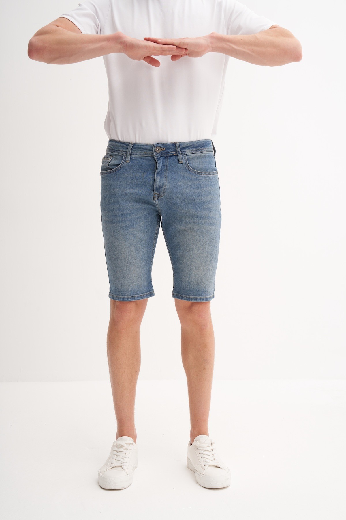 CAZ 6701 DENIM BERMUDA