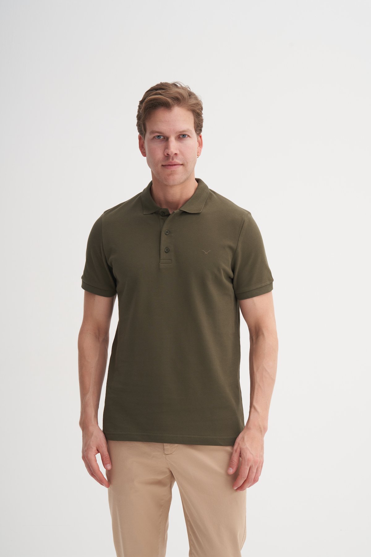 CAZ 4613 POLO PİKE T-SHIRT - HAKİ