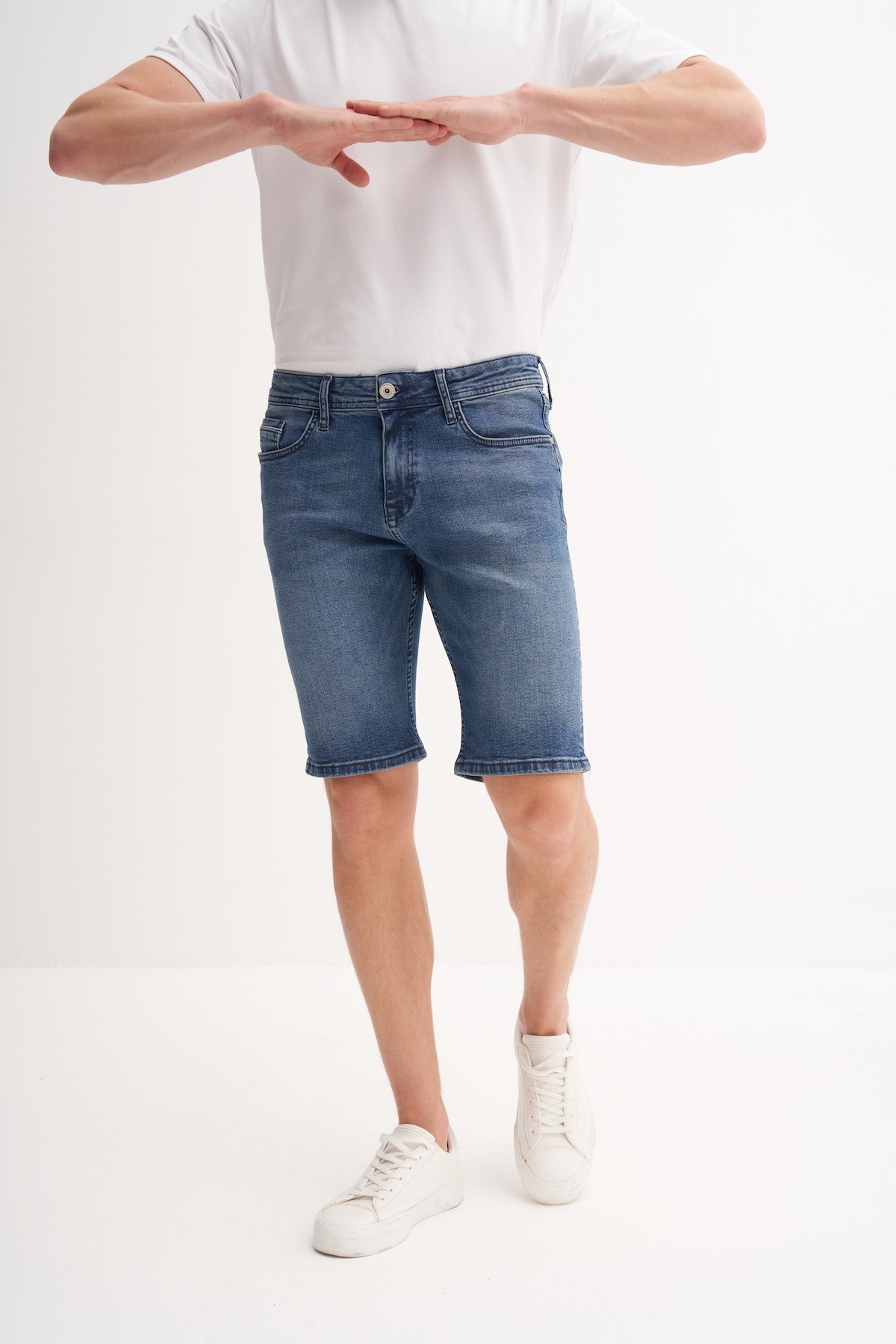 CAZ 6702 DENIM BERMUDA