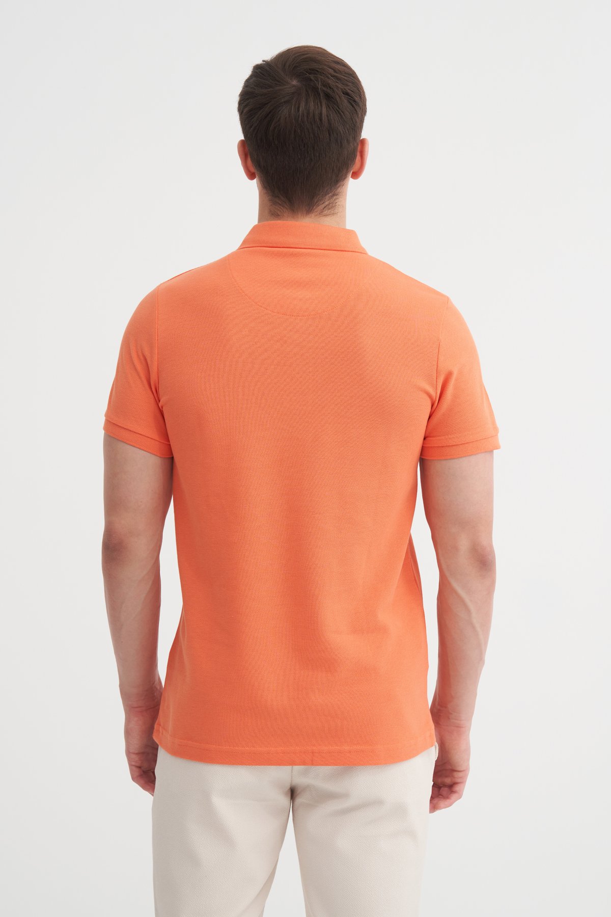 CAZ 4613 POLO PİKE T-SHIRT - MANDALİNA