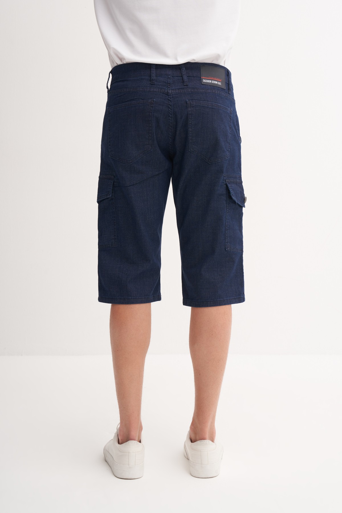 CAZ 6715 KARGO DENIM BERMUDA