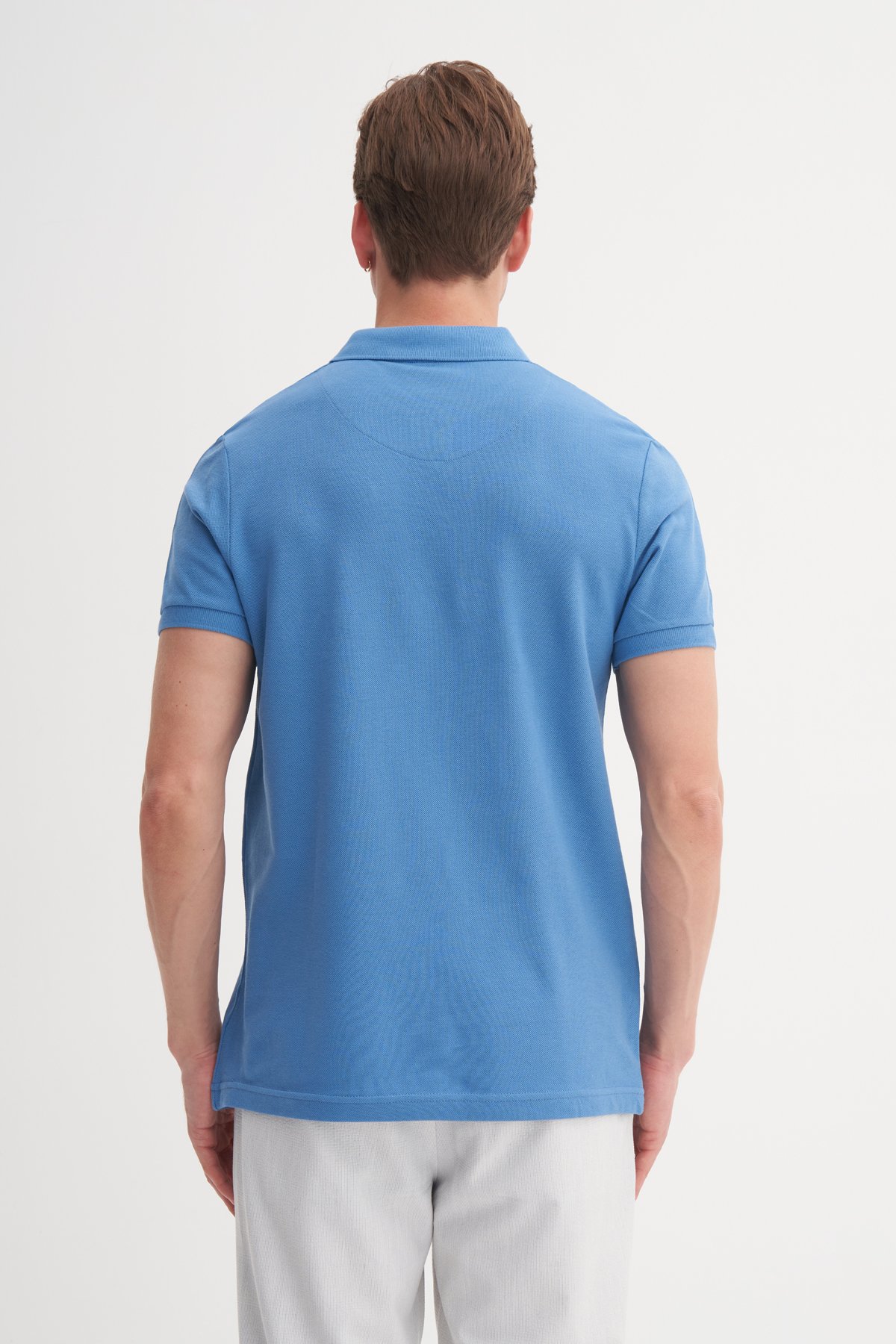 CAZ 4613 POLO PİKE T-SHIRT - MAVI