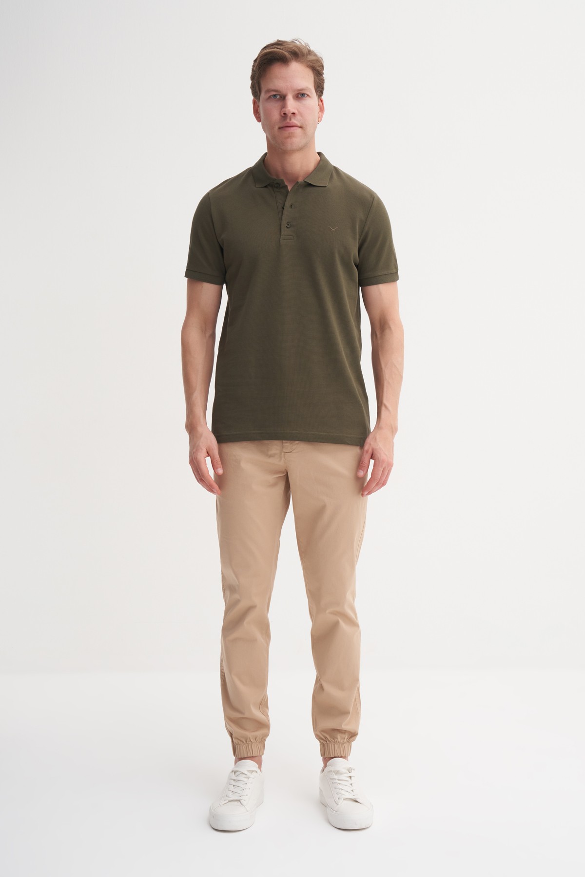 CAZ 4613 POLO PİKE T-SHIRT - HAKİ